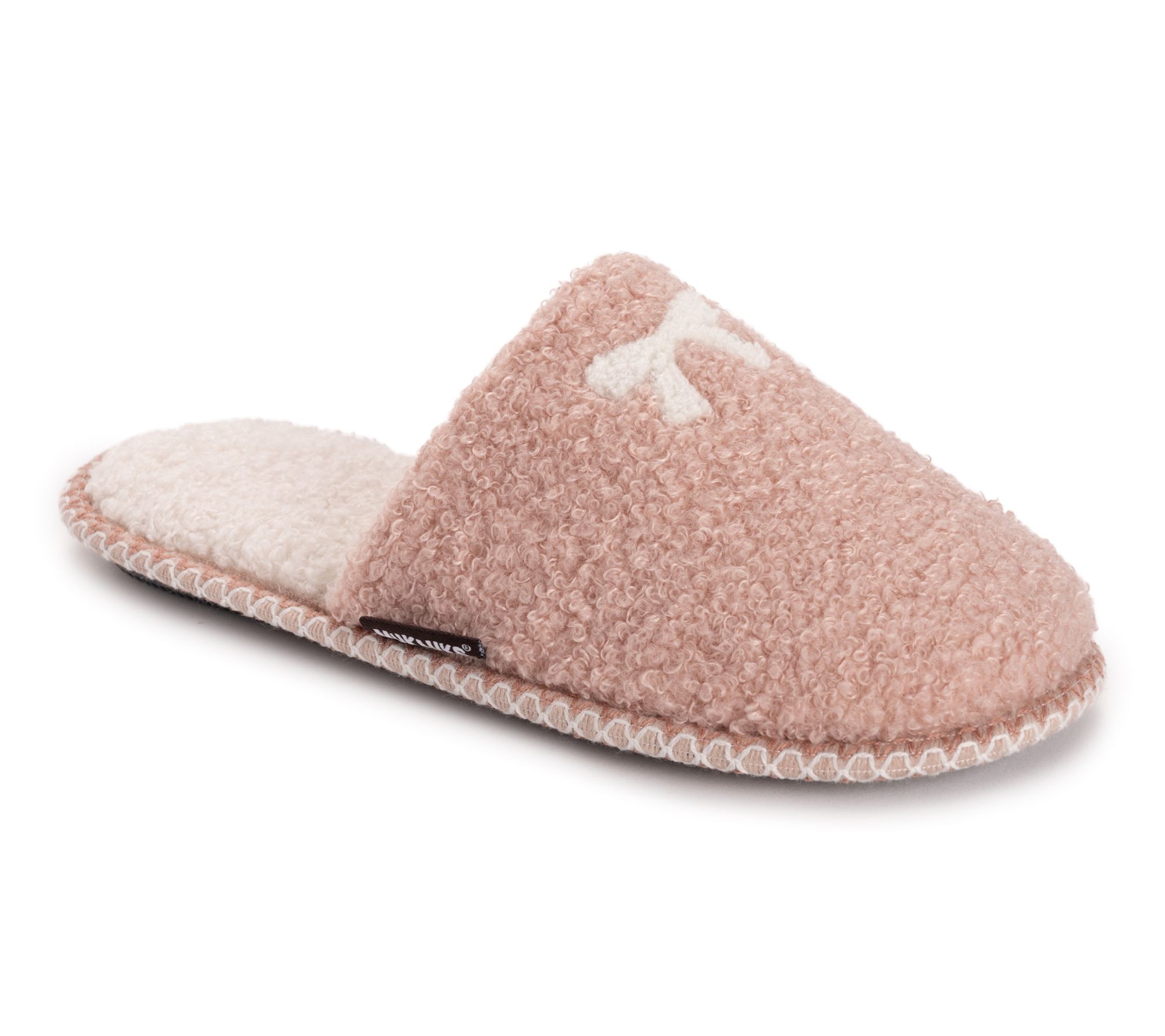 Muk Luks Novelty Sherpa Scuff Slipper