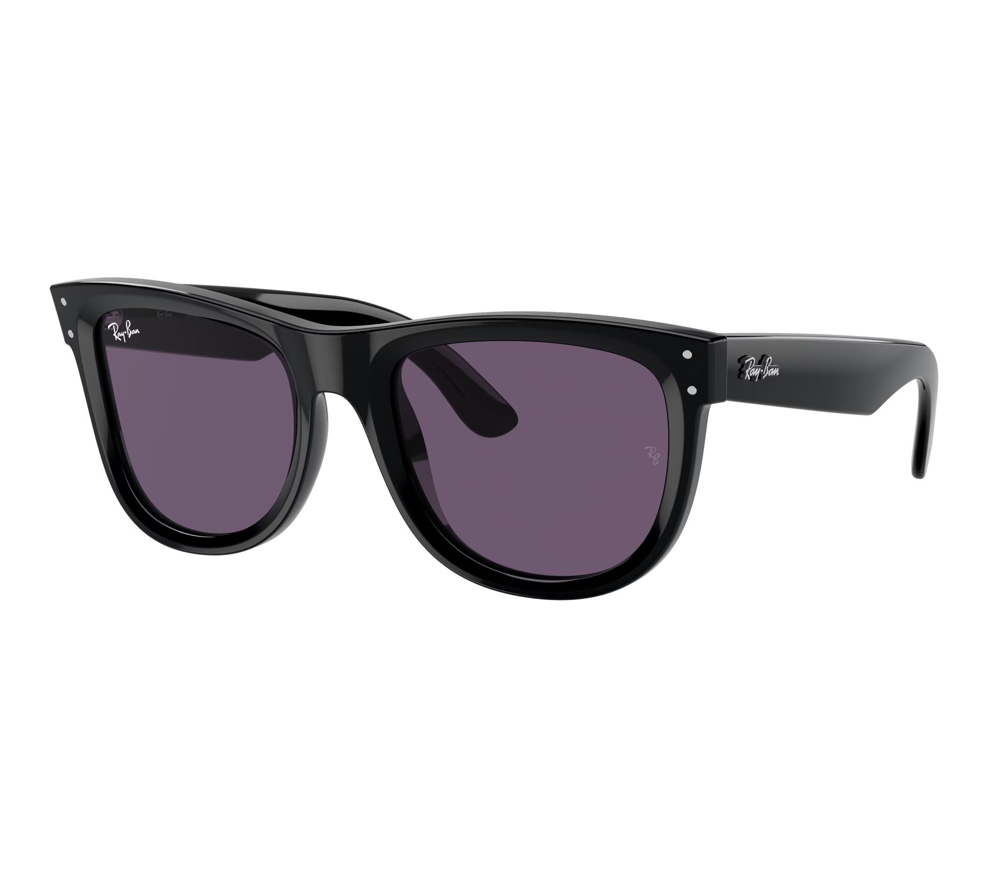  Ray-Ban Wayfarer Reverse- Polished Black/Violet-50mm