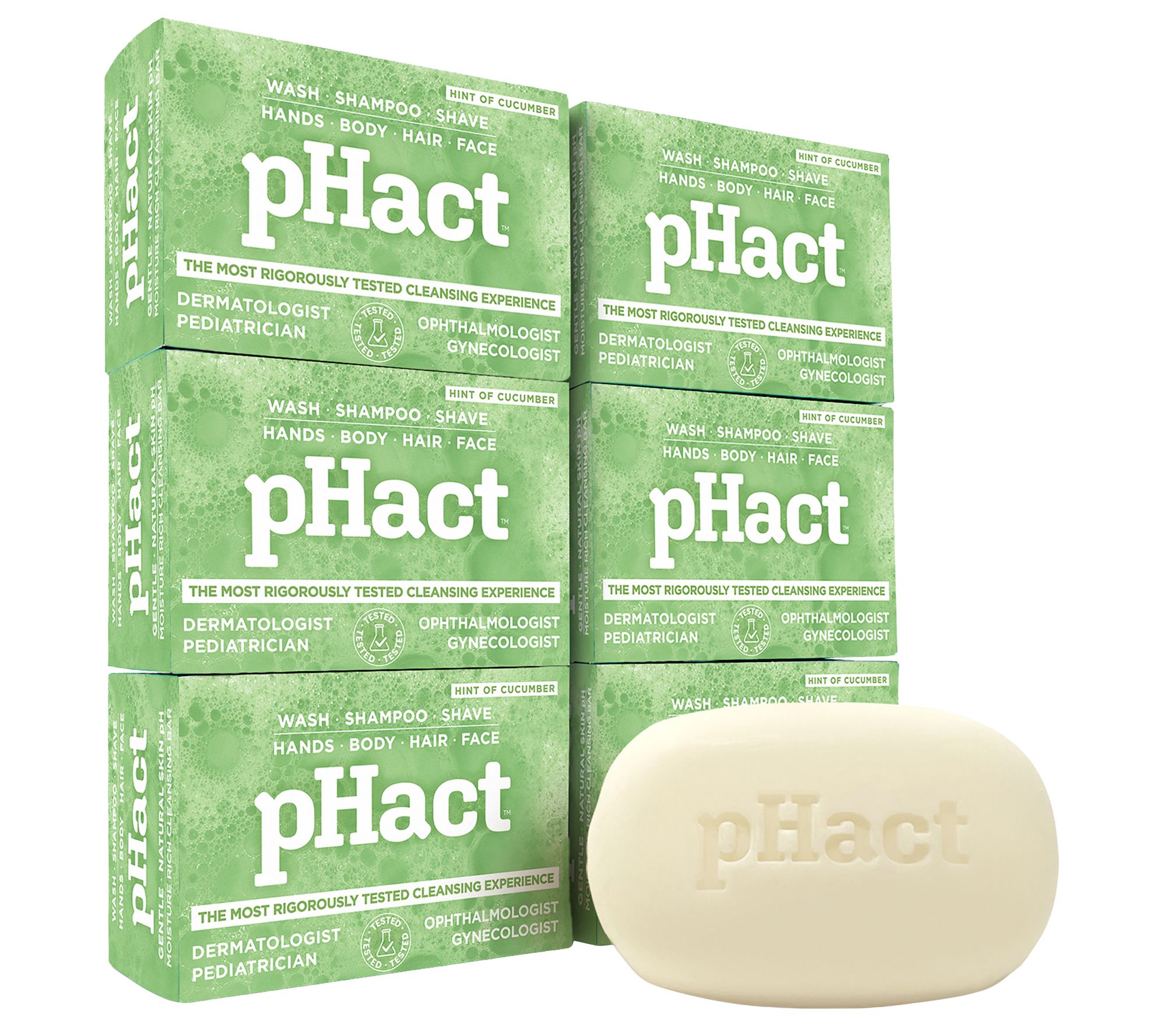 Andrew Lessman pHact Cleansing Bar 4.25 oz 6 Pack