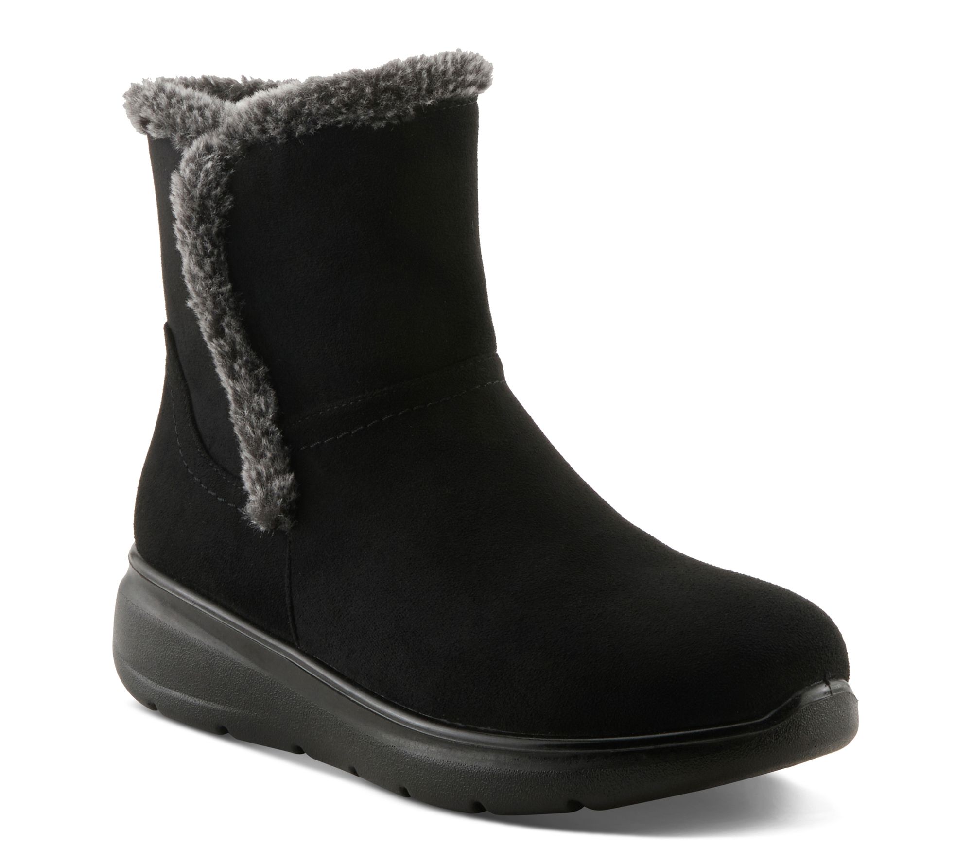 Flexus by Spring Step Cold Weather Ankle Boot - Daeloriah | QVC