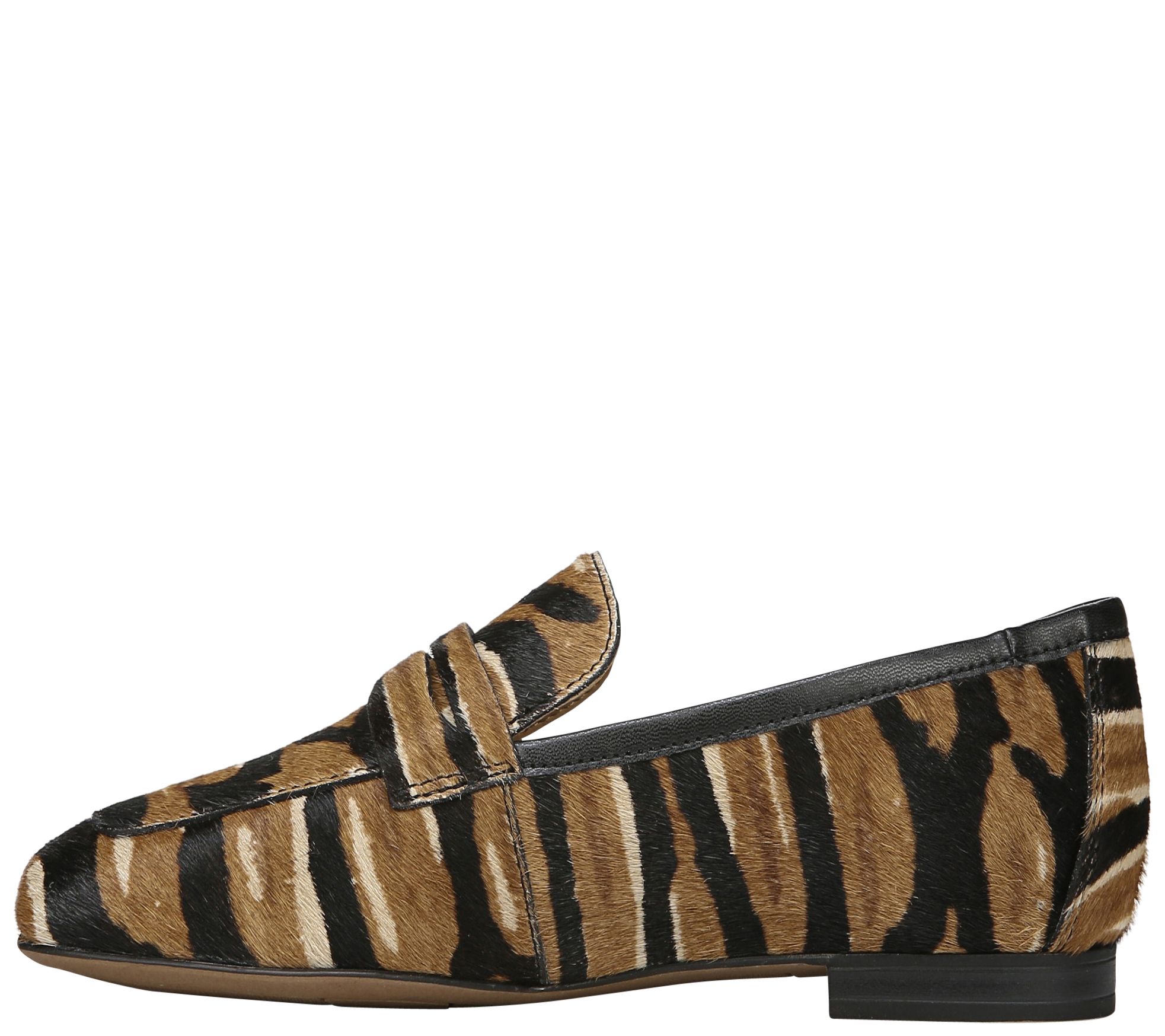 franco sarto leopard print loafers