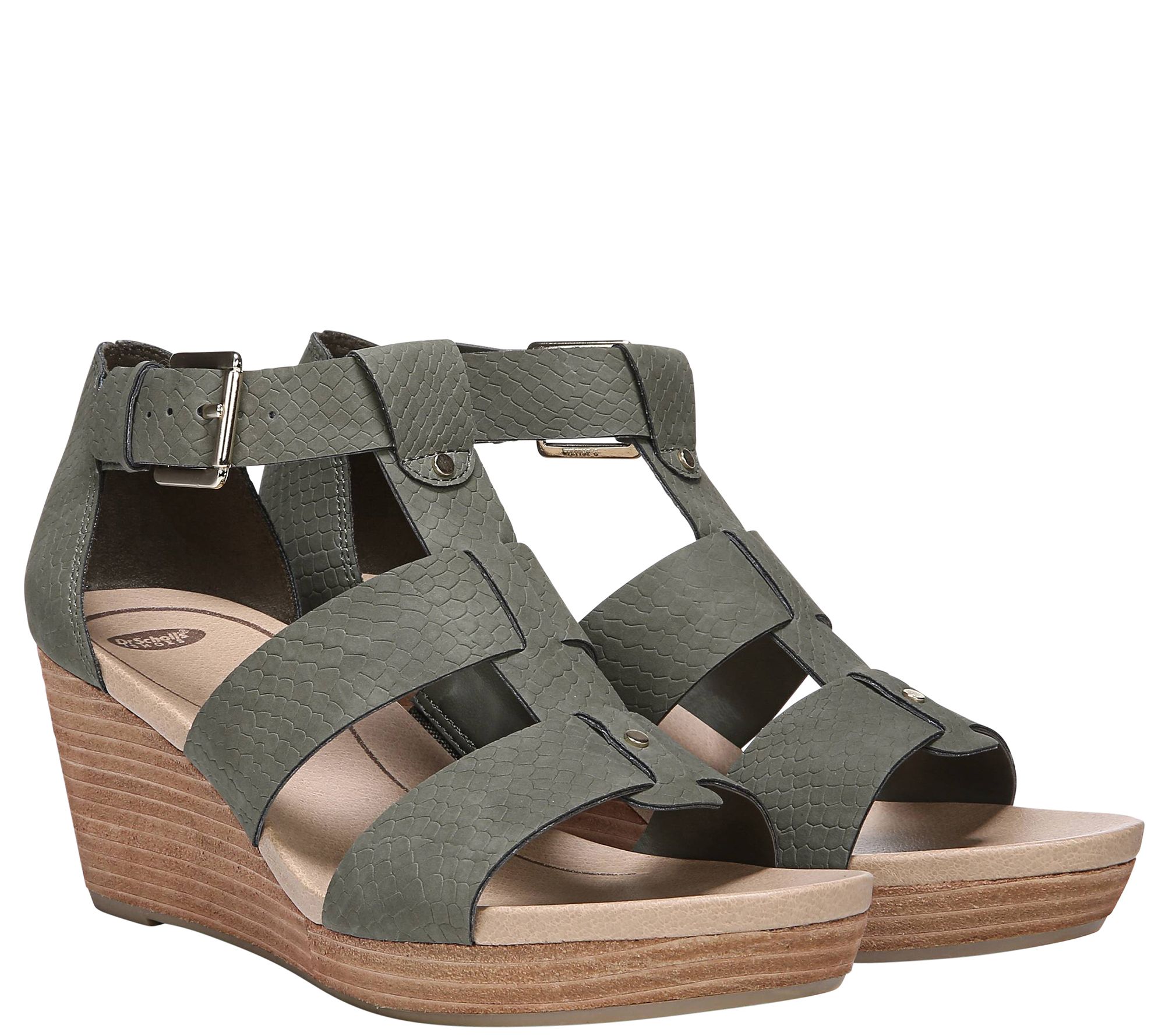 scholl wedge sandals