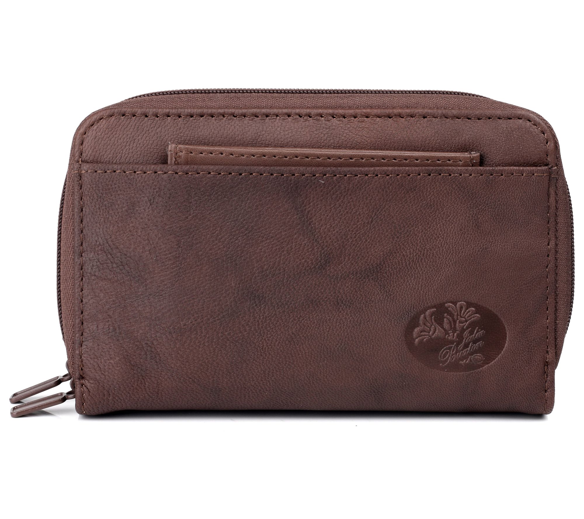 Julia Buxton Heiress Double Zip Organizer Walle