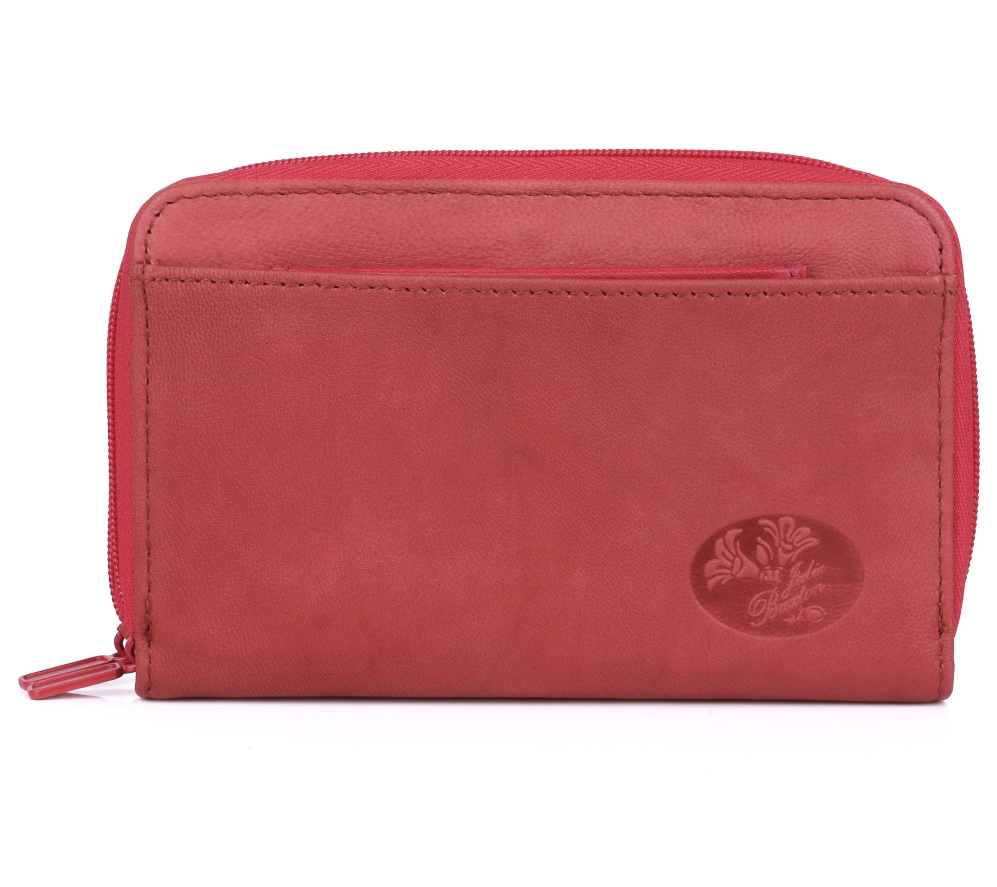 Julia Buxton Heiress Double Zip Organizer Walle