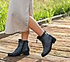 Miz Mooz Leather Wide Width Zip Front Ankle Boots - Story, 3 of 4