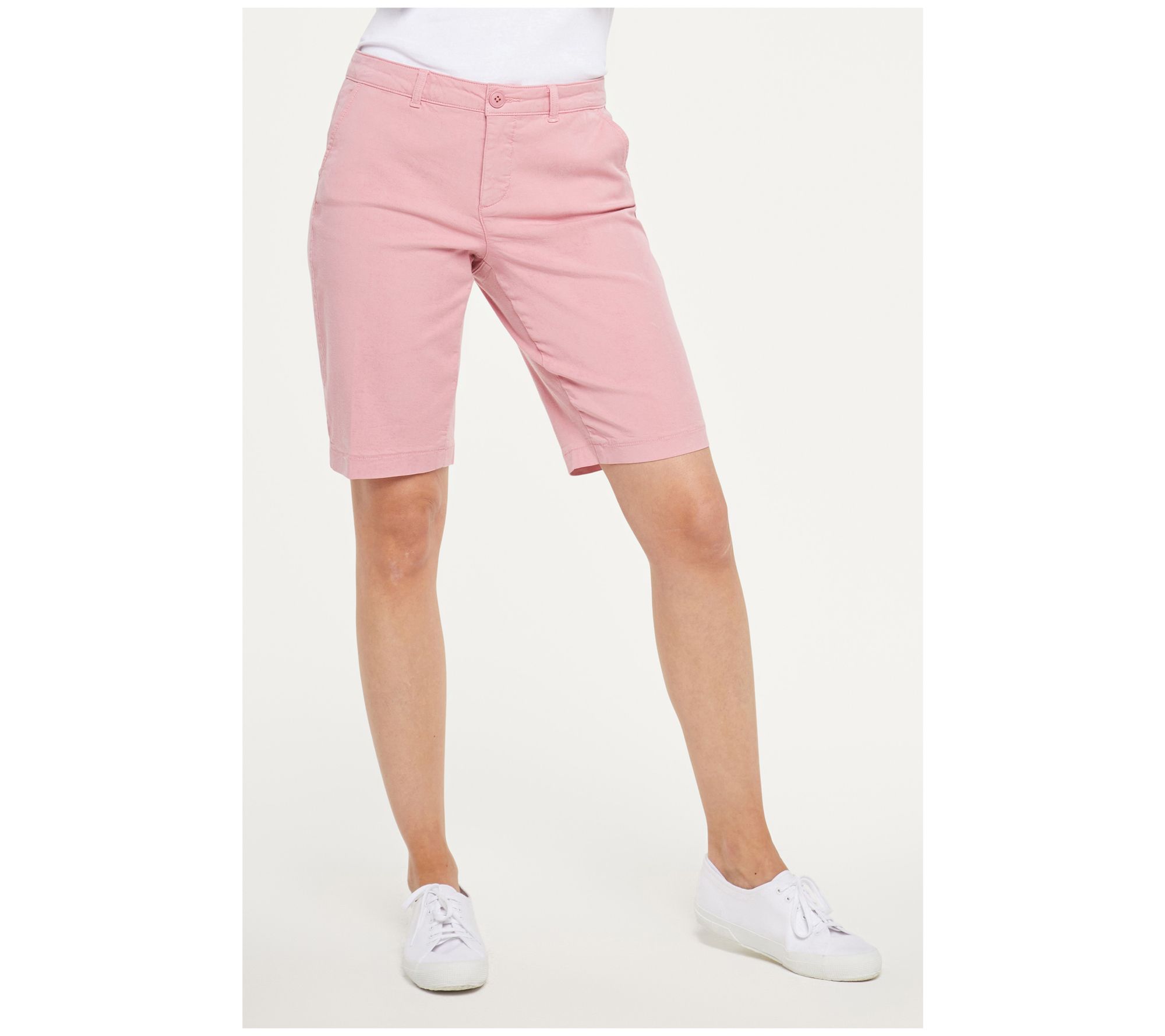 NYDJ Bermuda Shorts in Stretch Twill