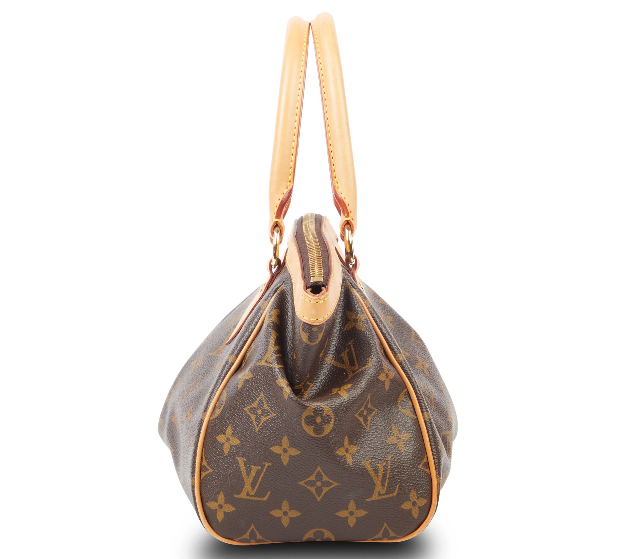 Louis Vuitton - Authenticated Tivoli Handbag - Cotton Brown for Women, Good Condition