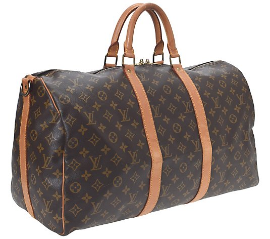 Louis Vuitton Keepall 50 Bandouliere Review & Buying Preowned vs. New! 