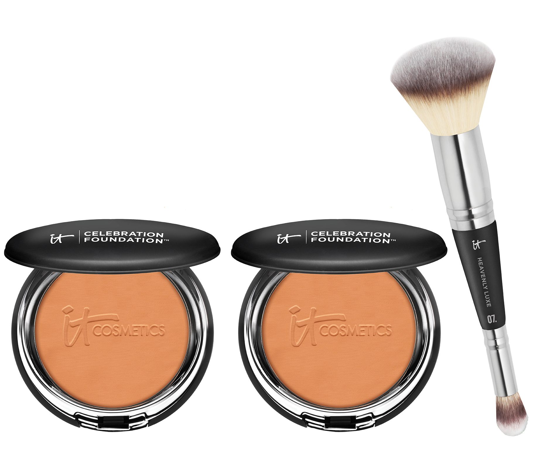 IT Cosmetics Celebration Foundation Duo with Luxe Brush #7