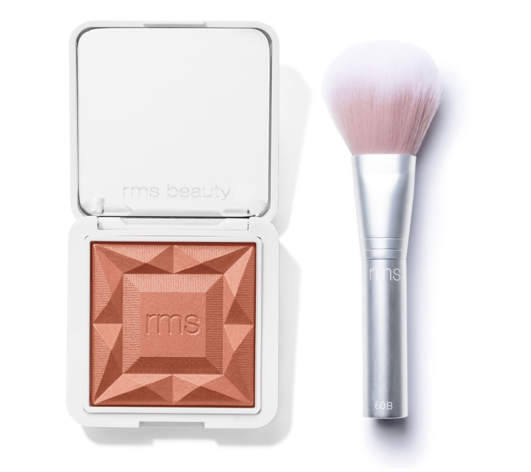 RMS Beauty Re-Dimension Hydra Powder Refillable Blush w/ Brush