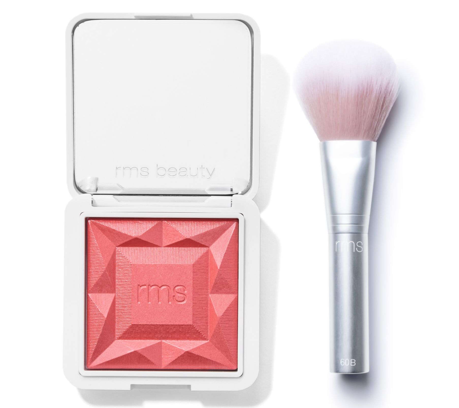RMS Beauty Re-Dimension Hydra Powder Refillable Blush w/ Brush