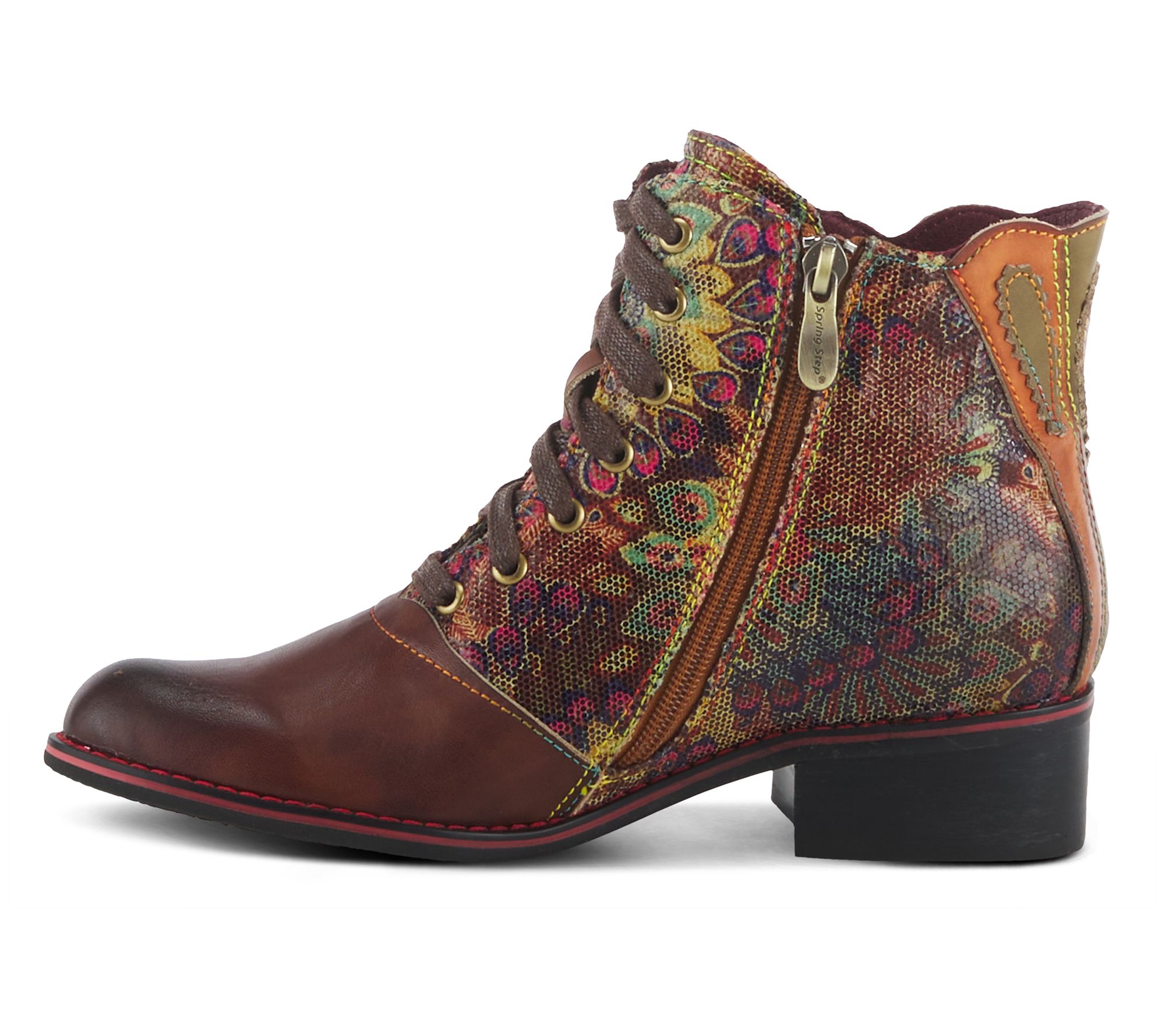 L'Artiste by Spring Step Lace-Up Boot - Benatar - QVC.com