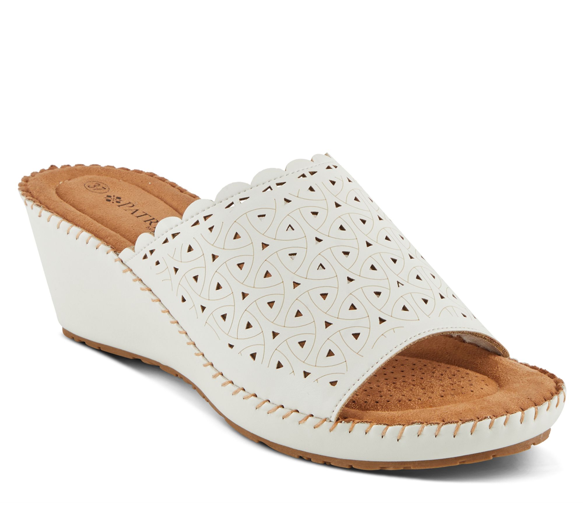 Patrizia fashion white sandals