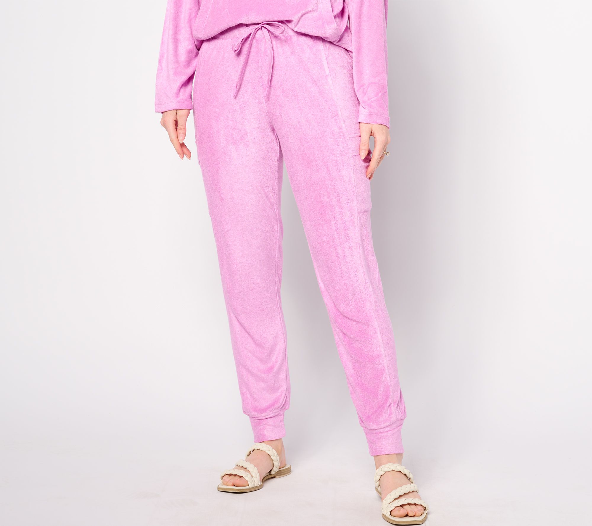 "As Is" Cuddl Duds Baby Loop Terry Cargo Pant