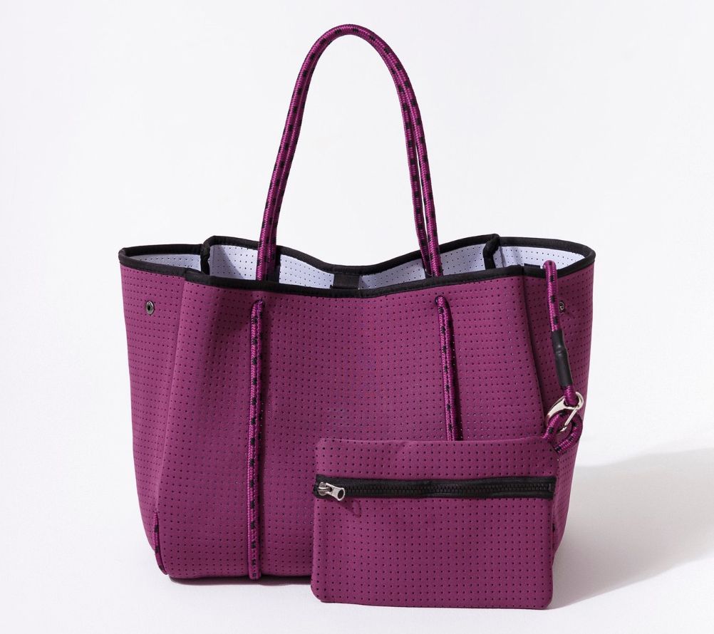 Pop Ups Brand Everyday Washable Tote w/ Pouch -Color Pop