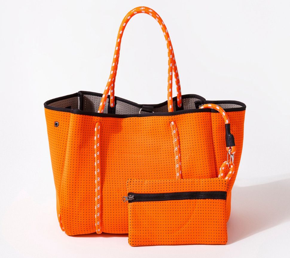 Pop Ups Brand Everyday Washable Tote w/ Pouch -Color Pop