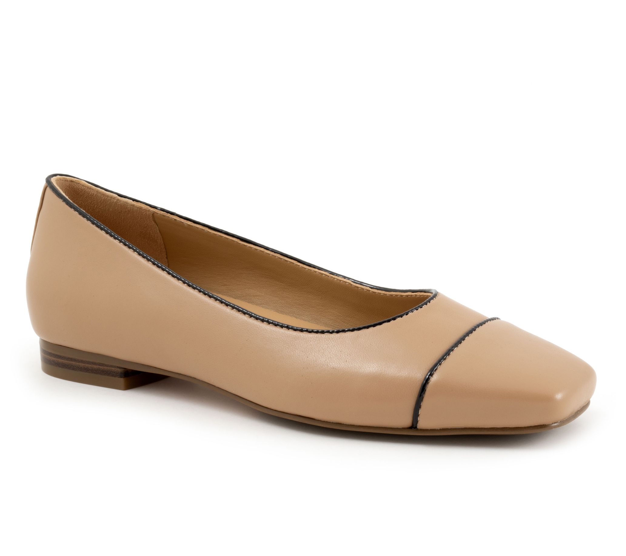 Trotters Harbor Leather Slip On Ballet Flat