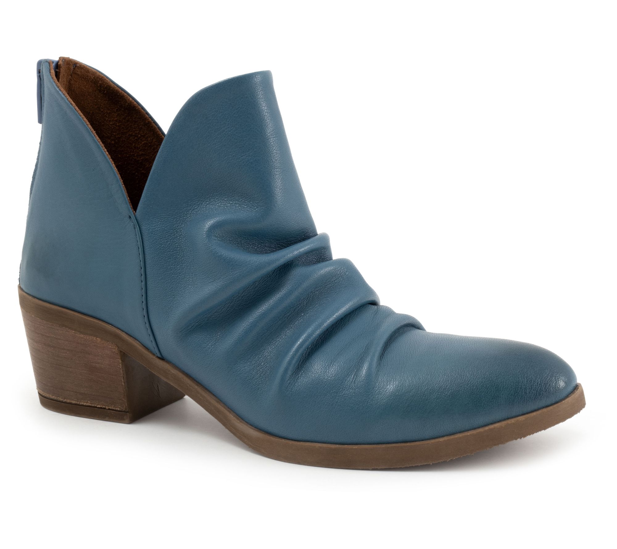 Bueno Women's Cori Ruched Leather Boot