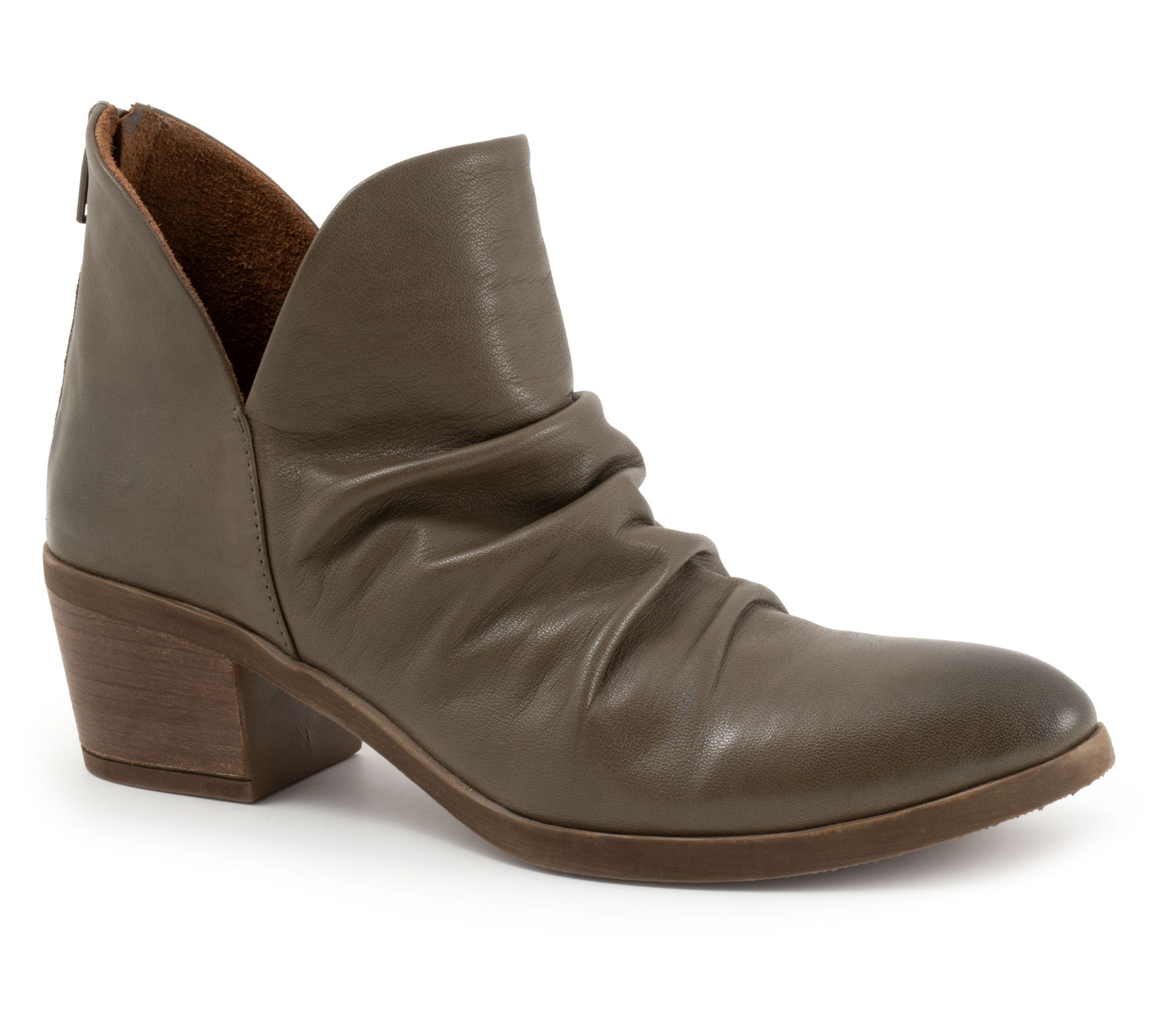 Bueno Women's Cori Ruched Leather Boot