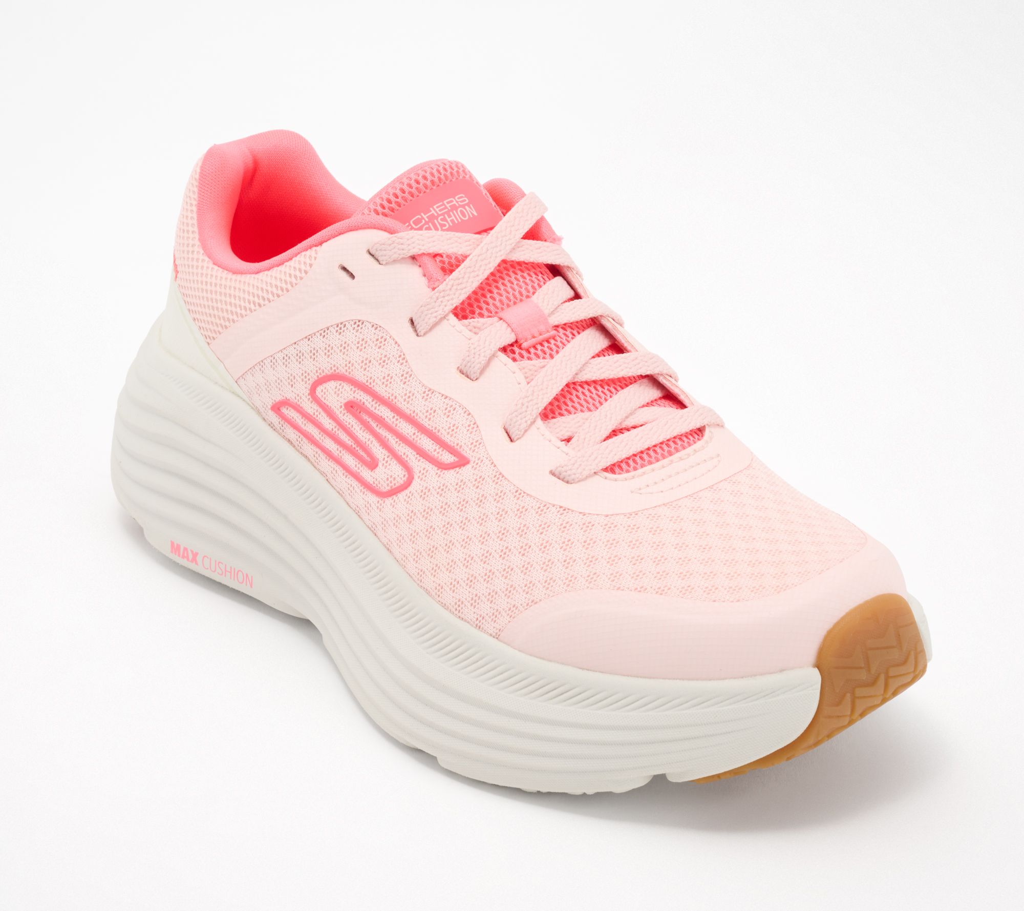 Skechers Max Cushioning Mesh Lace Up Sneakers Endeavor