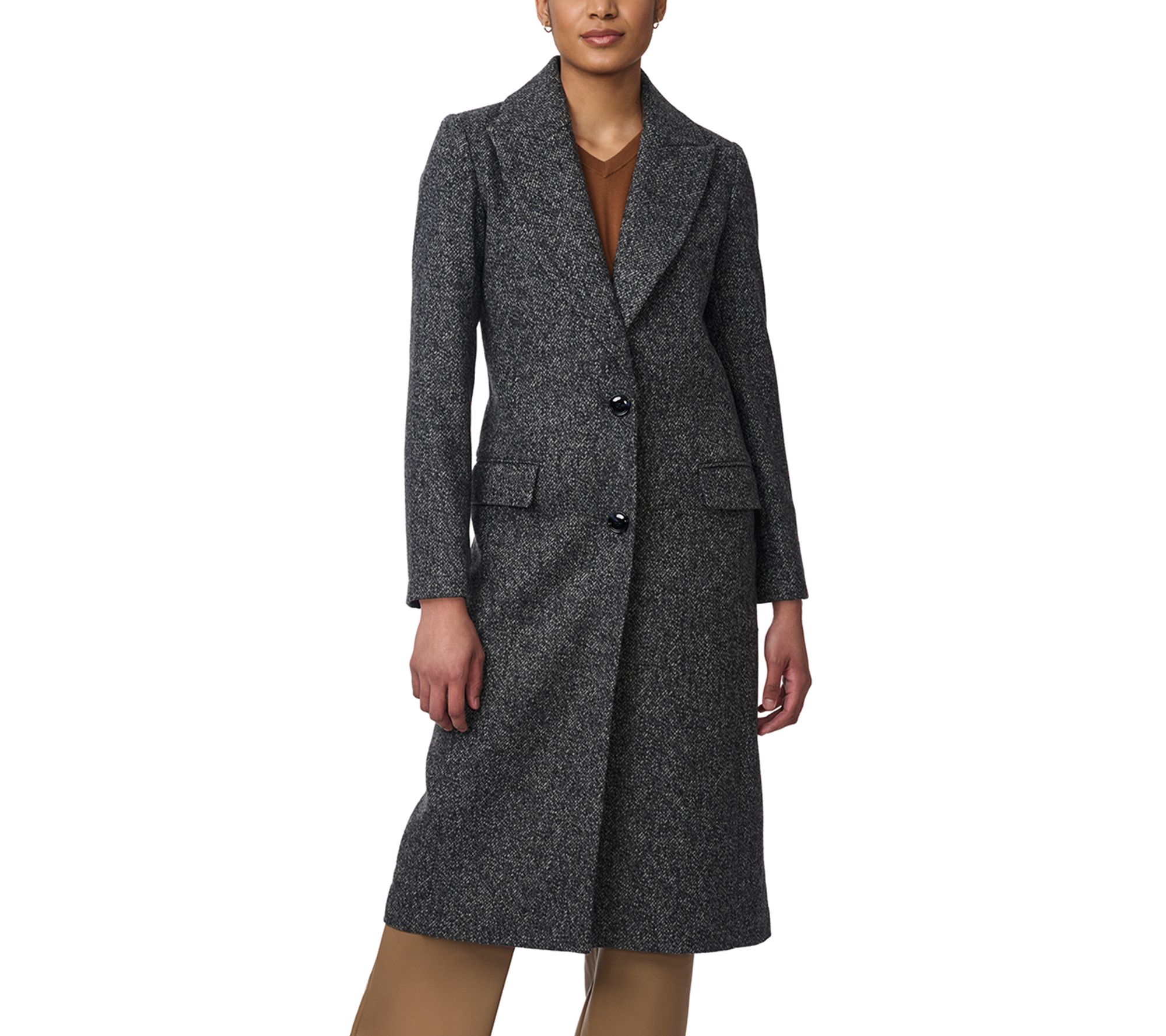 Bernardo Prestige Wool Coat