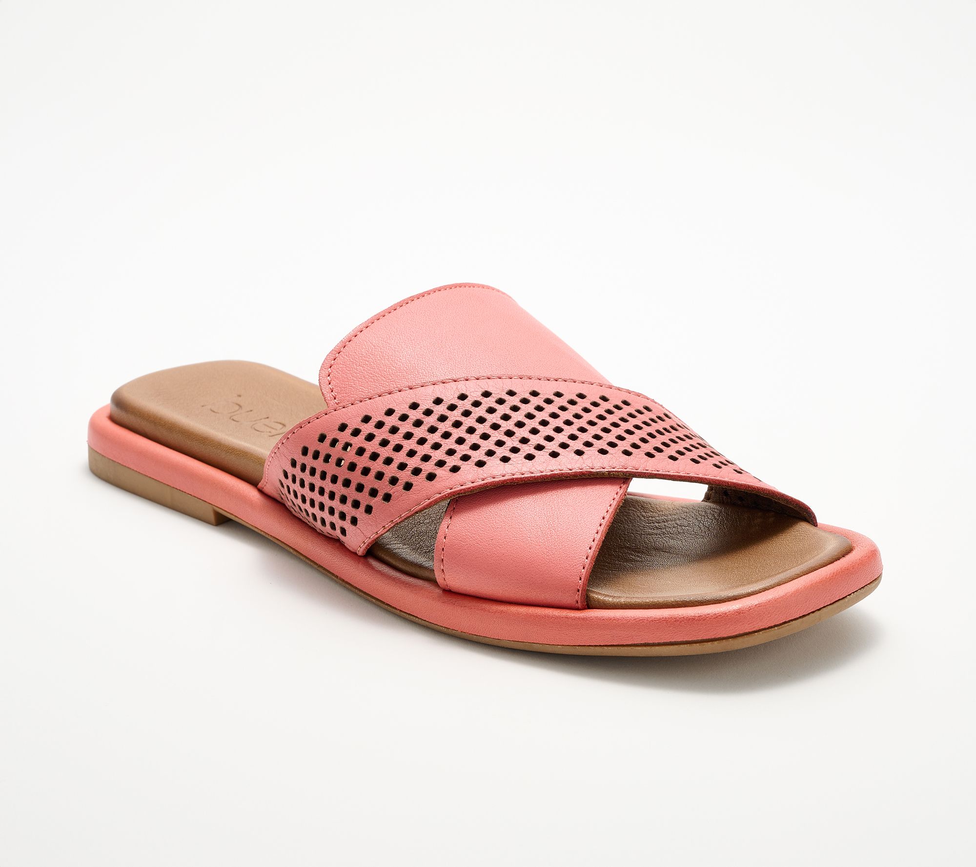 Bueno Leather Slide Sandals - Eddison