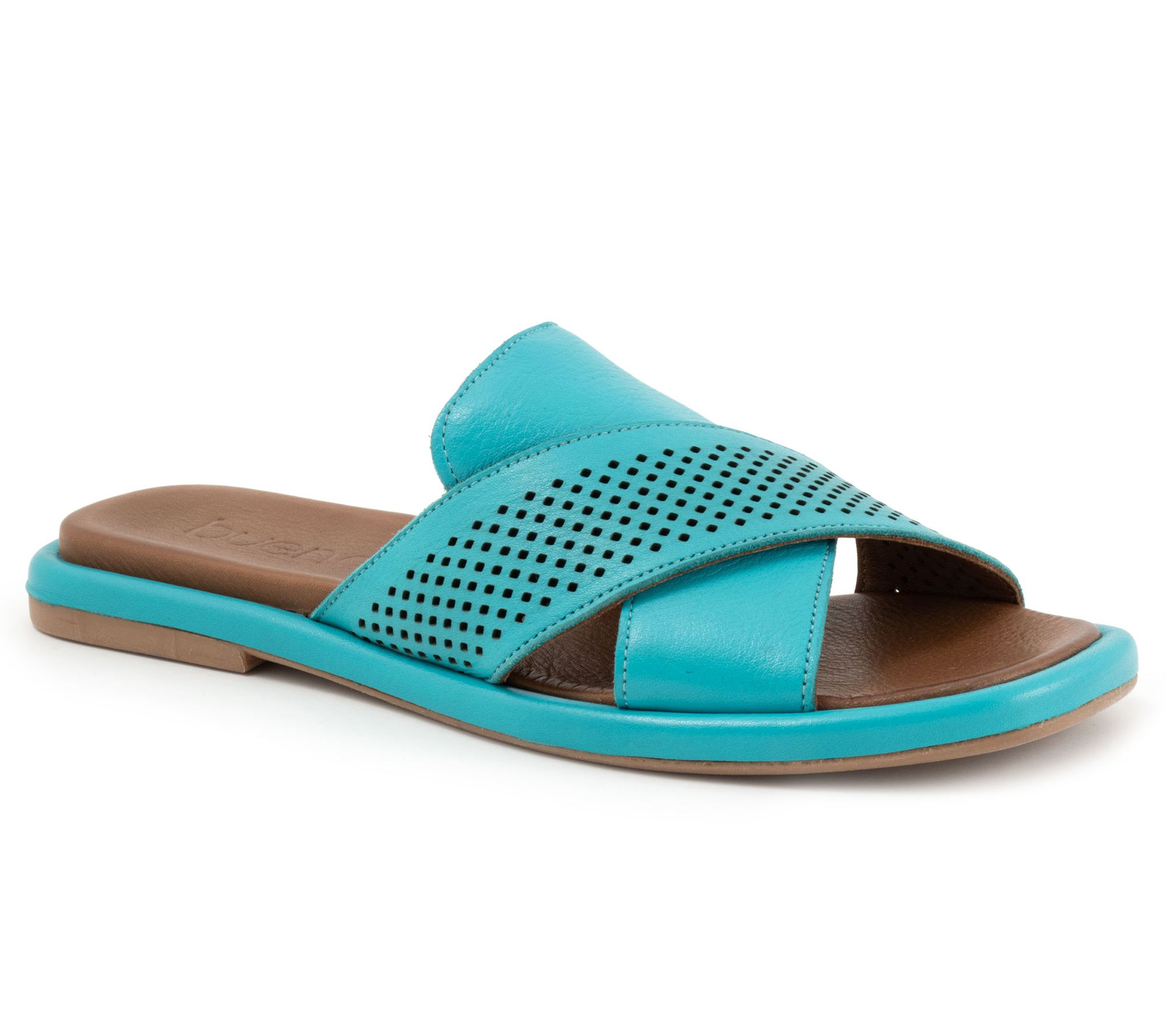 Bueno Leather Slide Sandals - Eddison