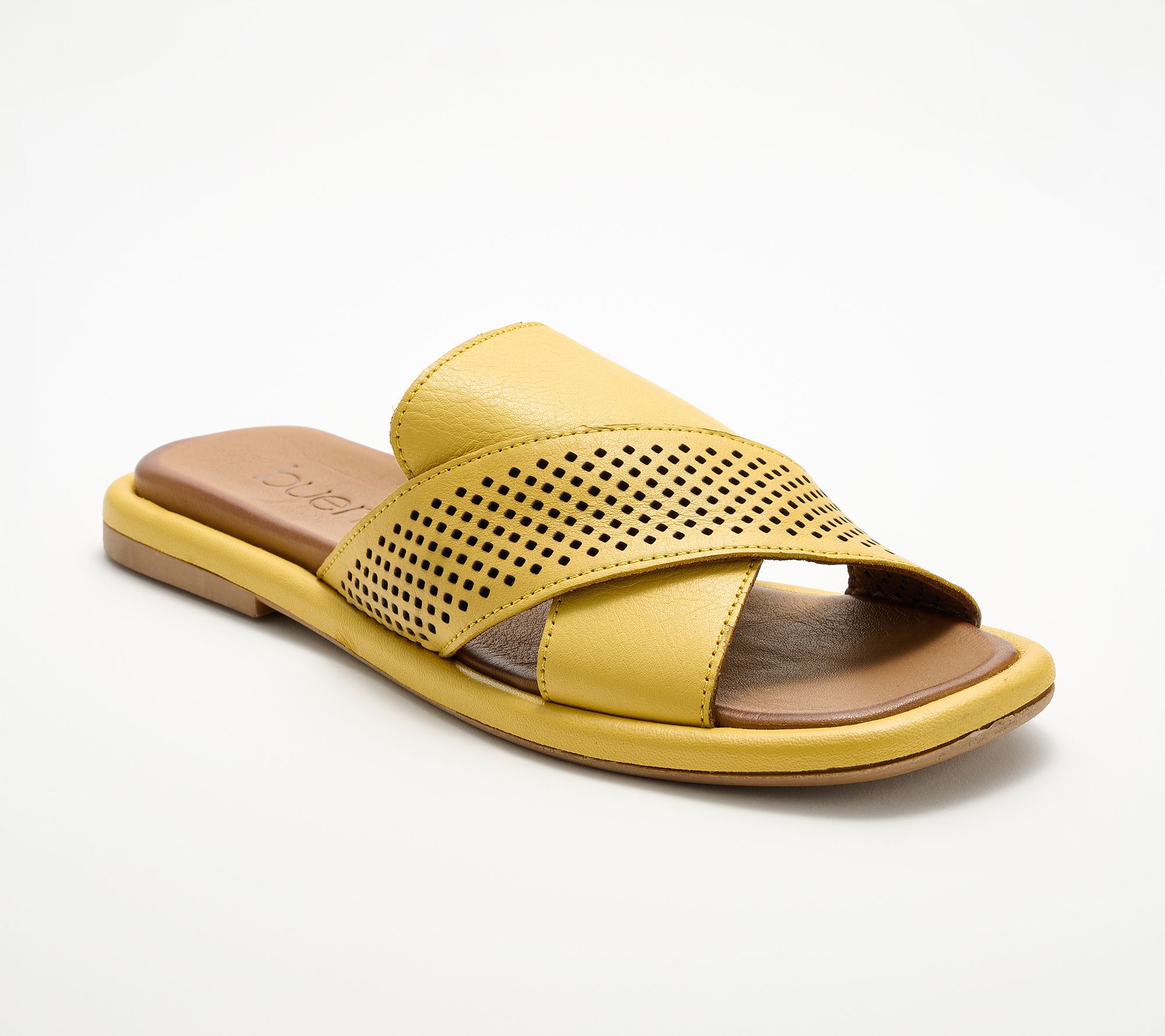 Bueno Leather Slide Sandals - Eddison
