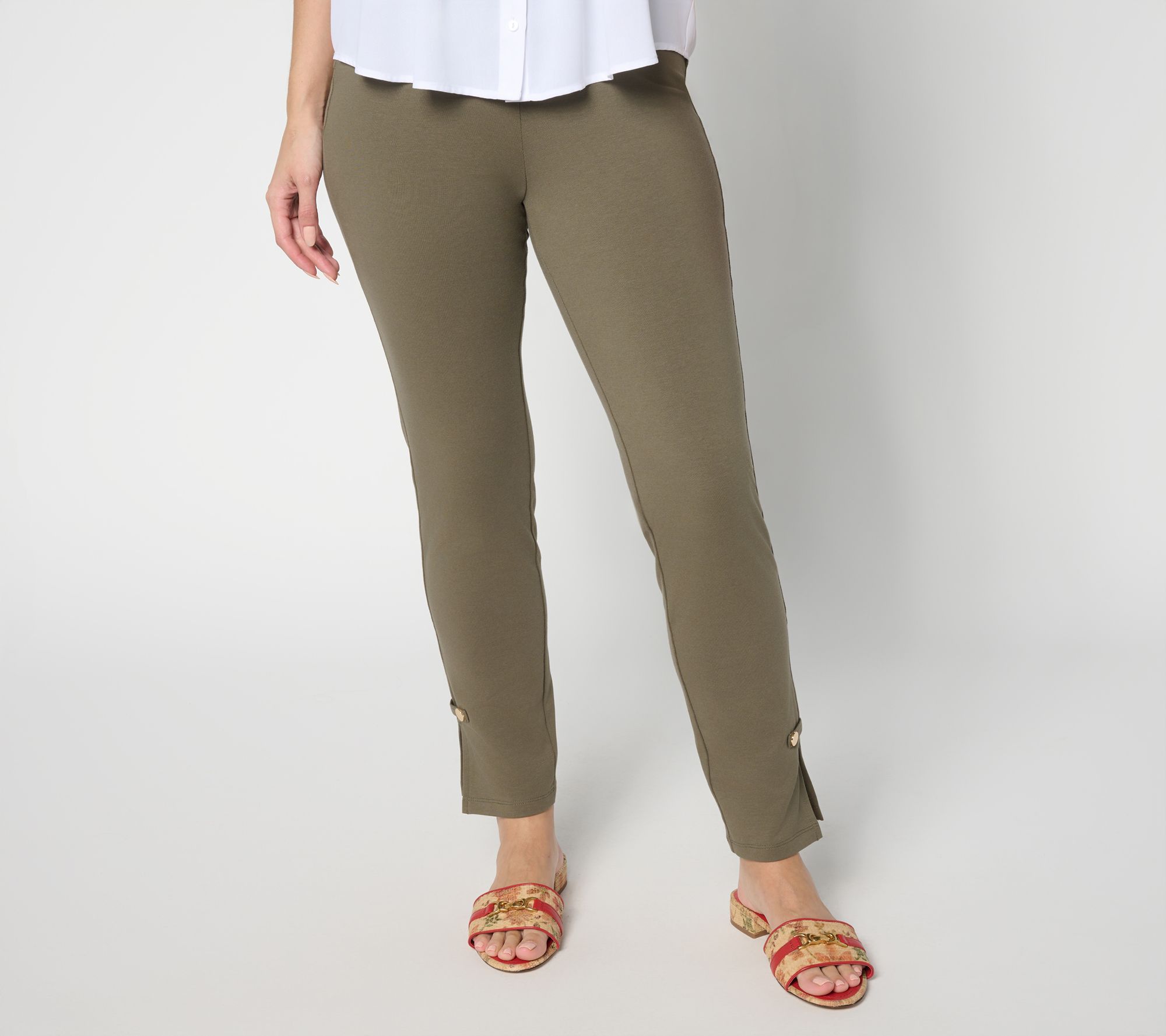 Wicked by Women with Control Regular Slim Leg Ankle Pants