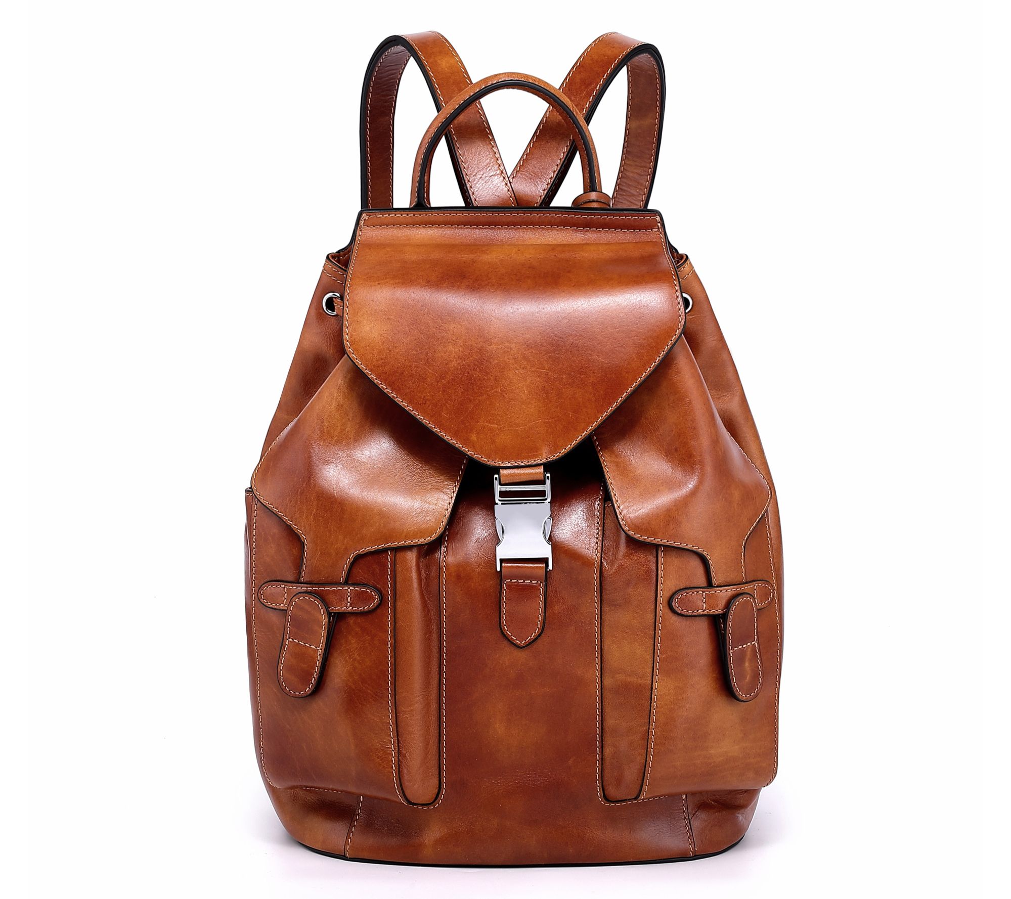 Old Trend Rock Valley Leather Backpack