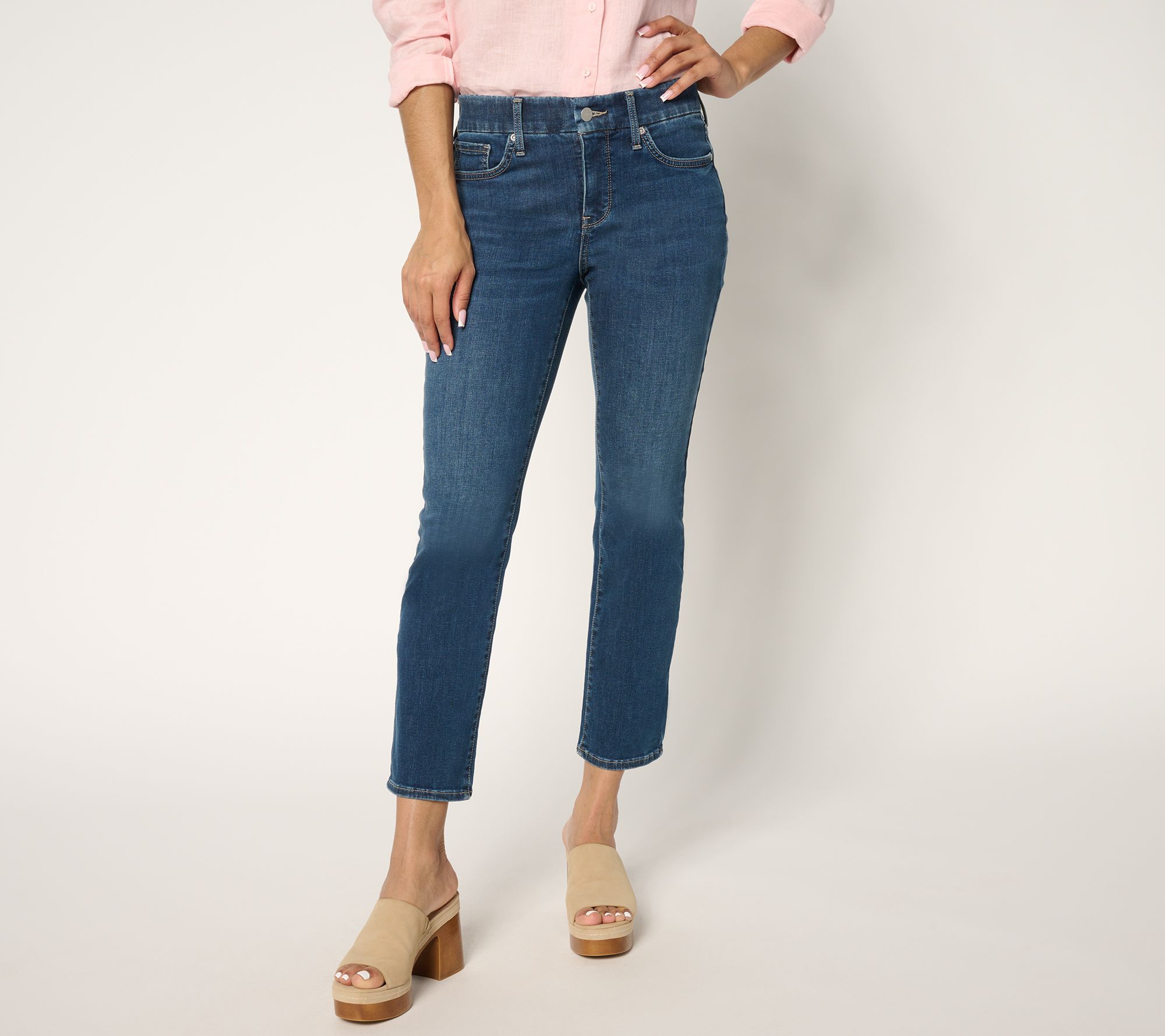 "As Is" NYDJ Waist Match Sheri Slim Ankle Jean