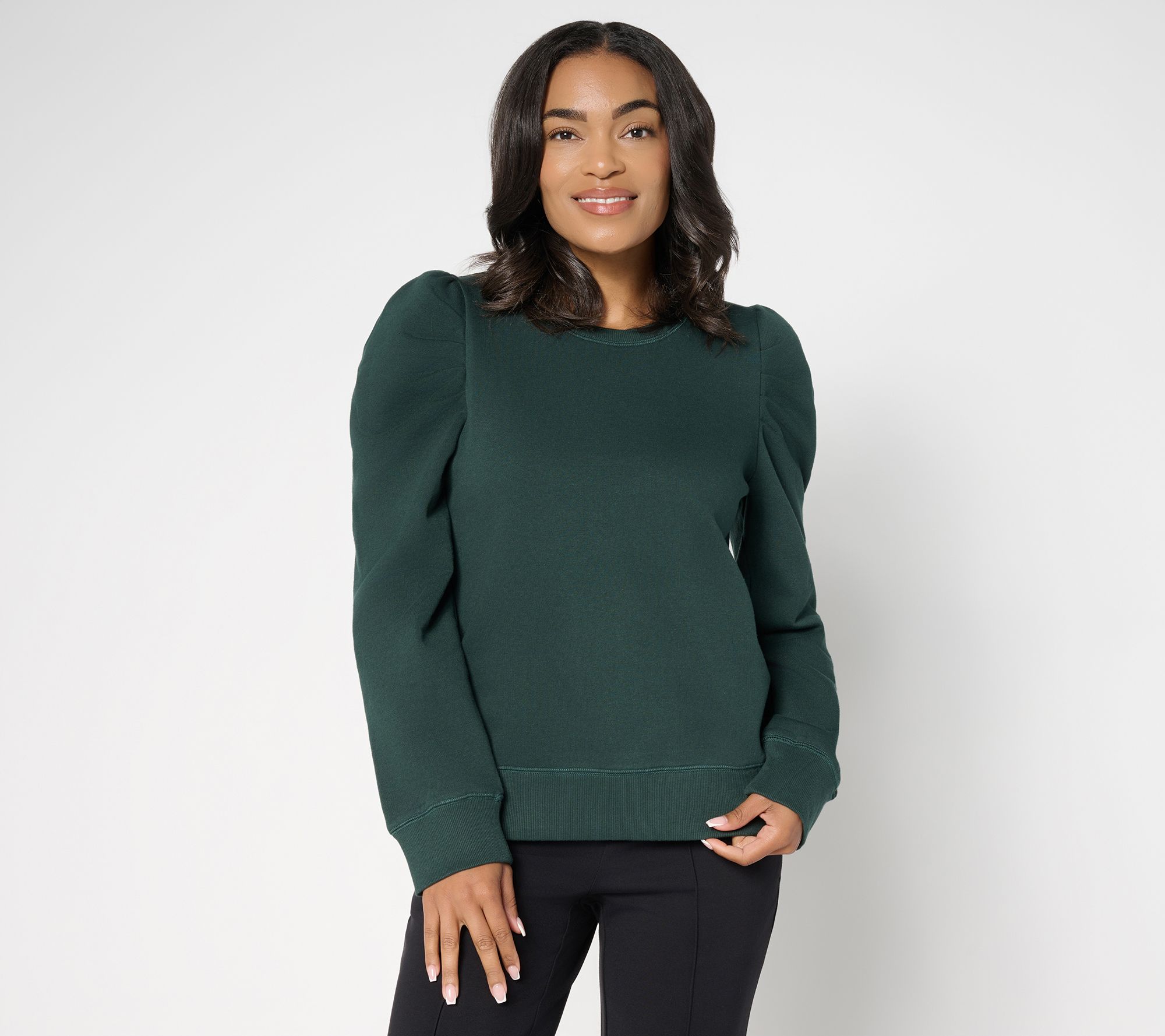 RM Sudio x Rebecca Minkoff Puff Sleeve Sweatshirt