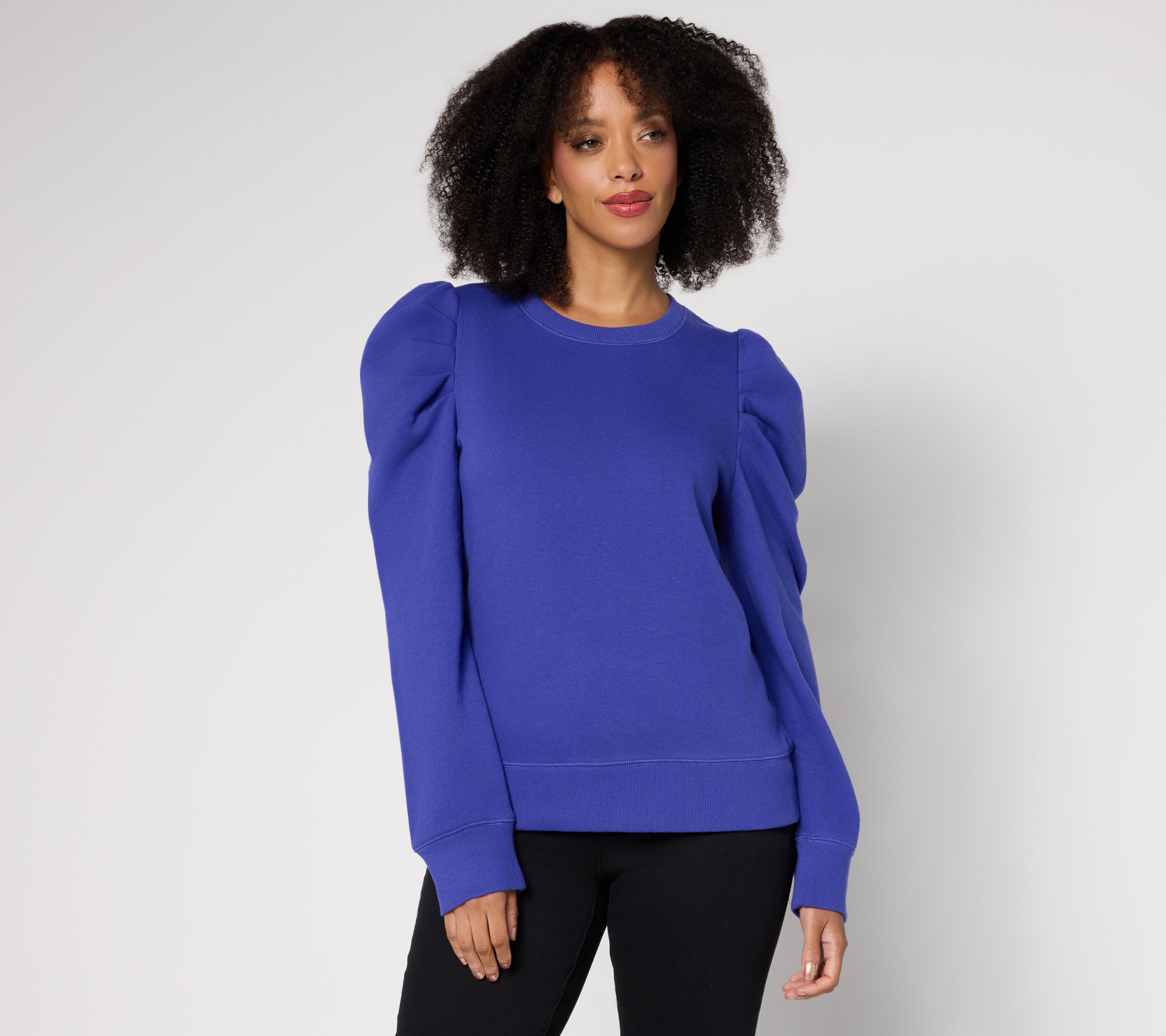 RM Sudio x Rebecca Minkoff Puff Sleeve Sweatshirt