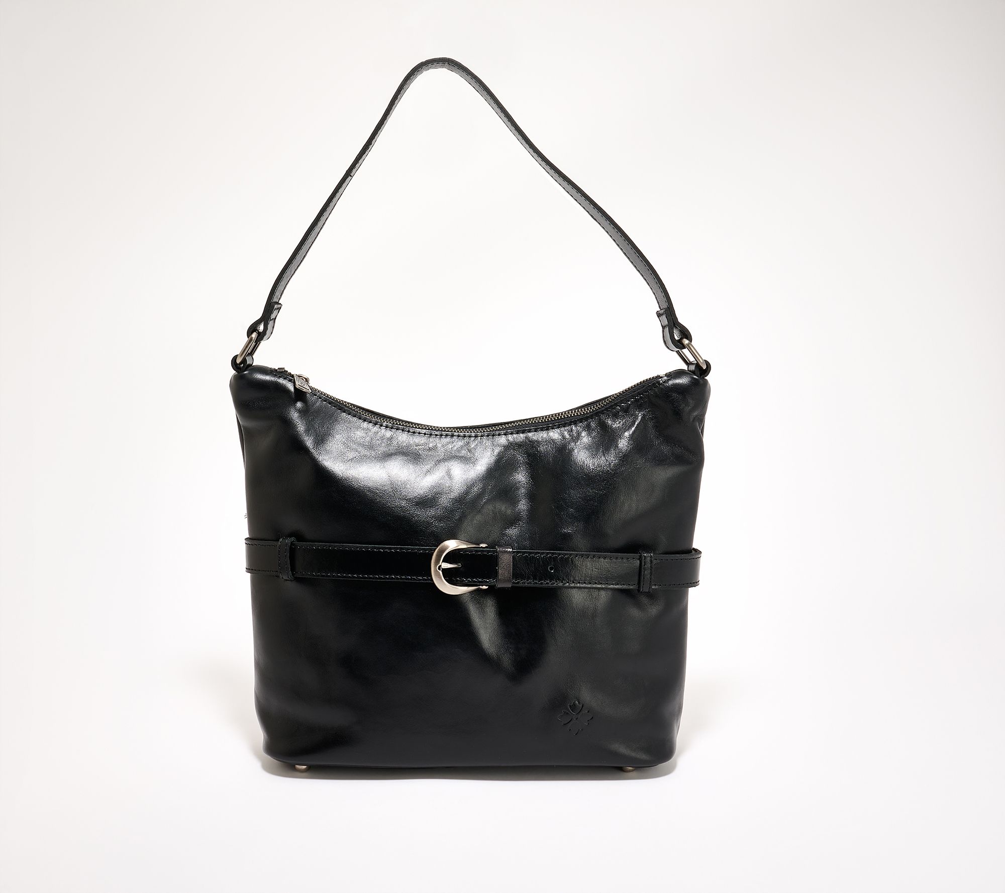 Patricia Nash Leather Elini Belted Hobo