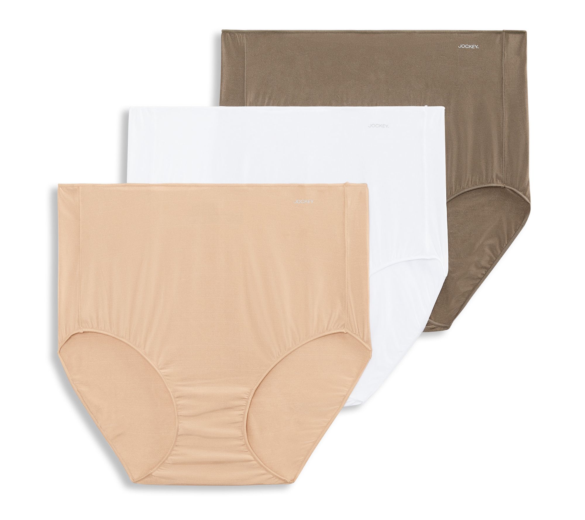 Jockey No Panty Line Promise Full Brief Panties Set of 3