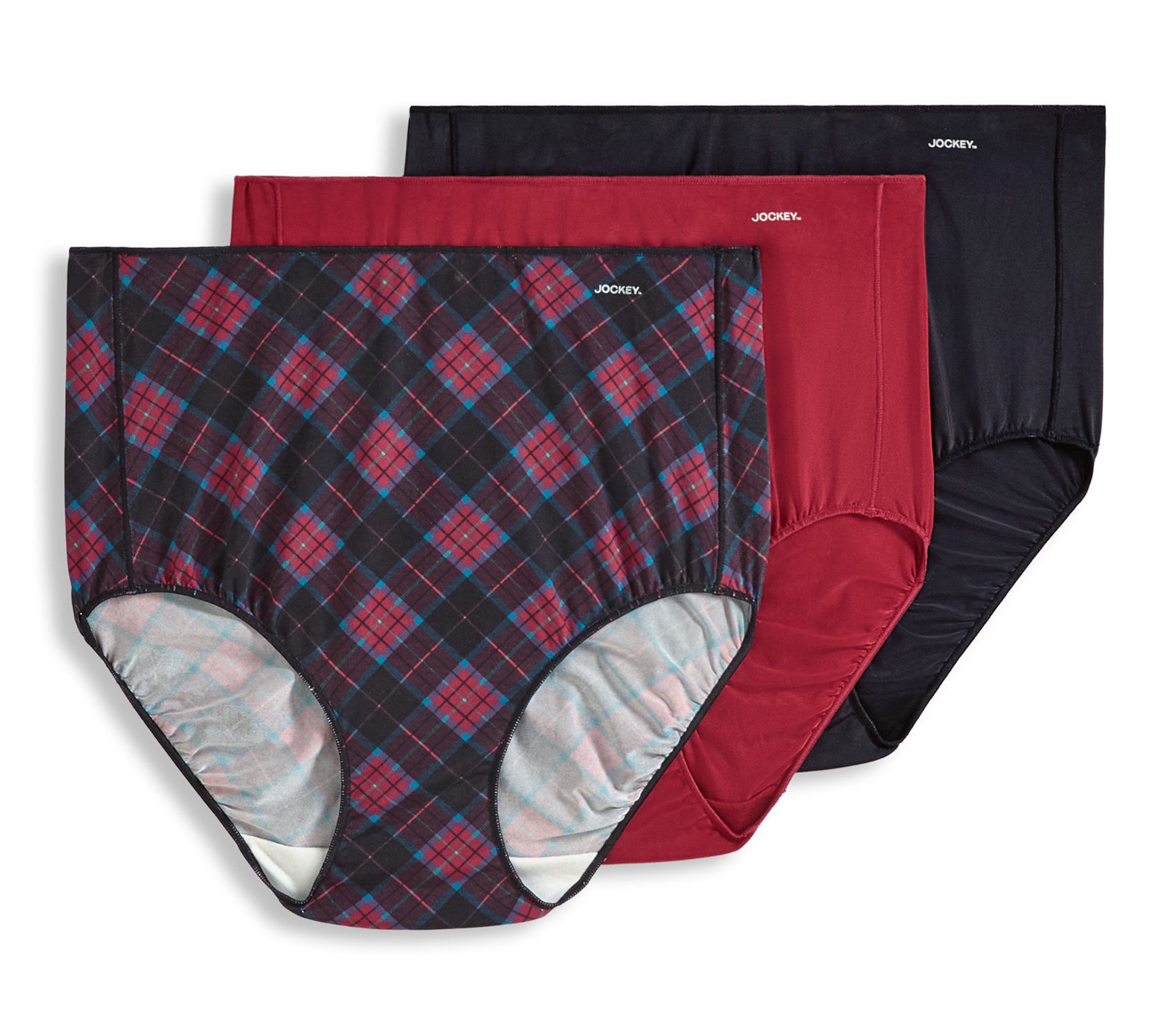 Jockey No Panty Line Promise Full Brief Panties Set of 3
