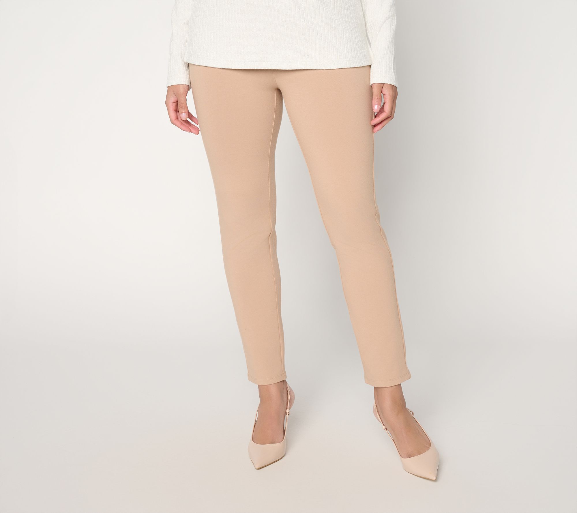 Women with Control Regular 86/14 Slim Leg Ankle Smoothing Influencer Pant