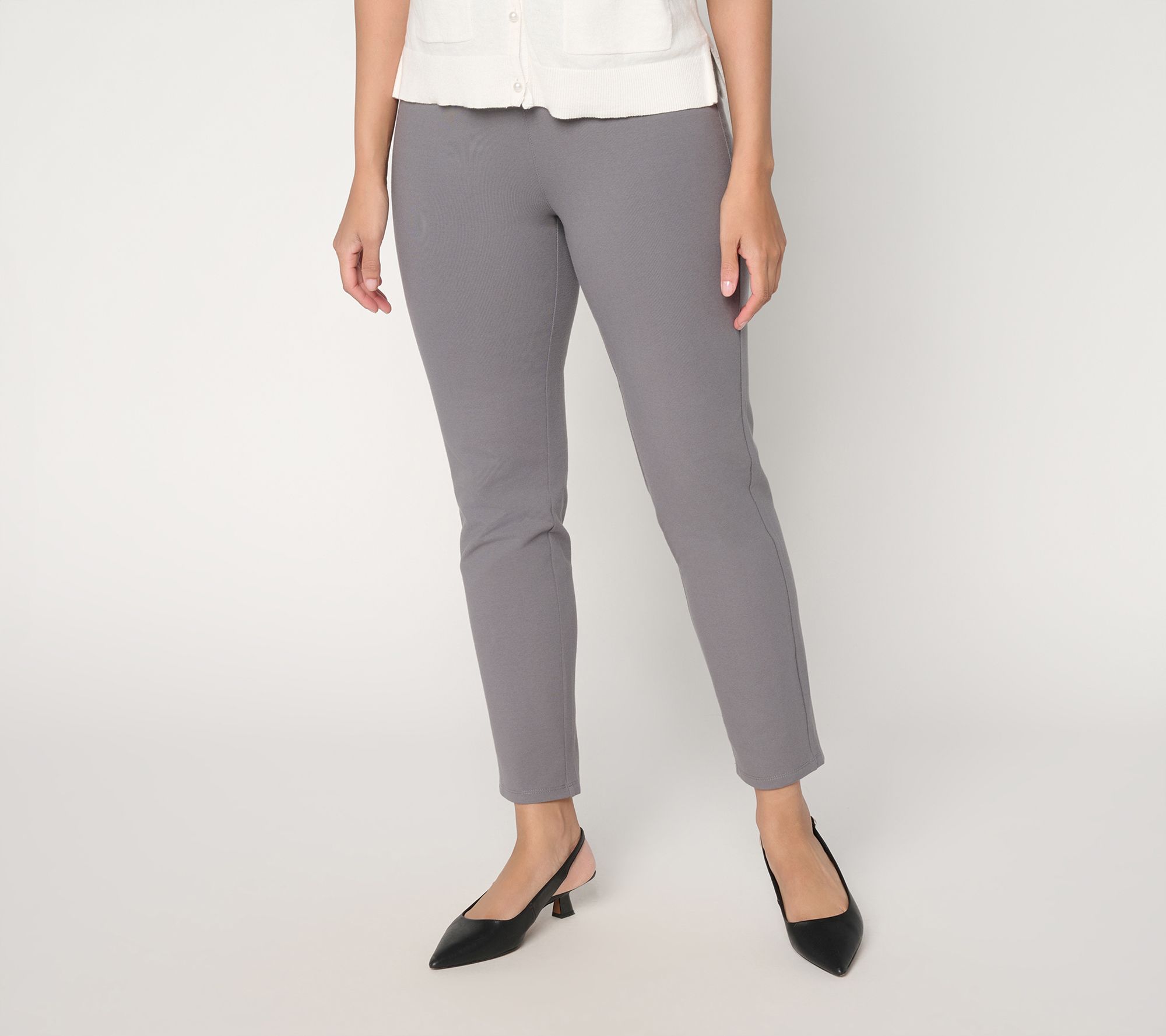 Women with Control Regular 86/14 Slim Leg Ankle Smoothing Influencer Pant