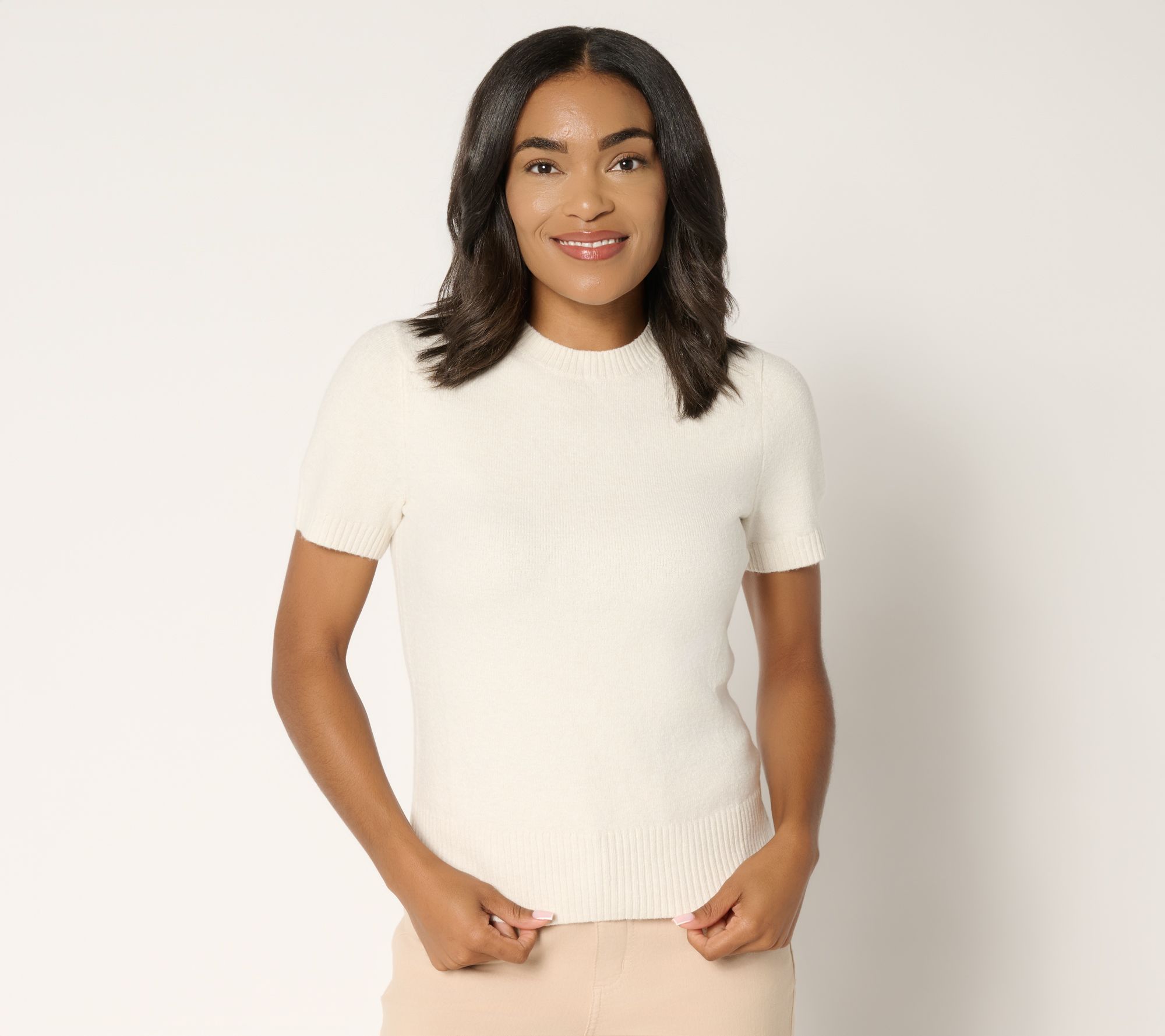 "As Is" Me by Jennie Garth Palm Sweater Tee