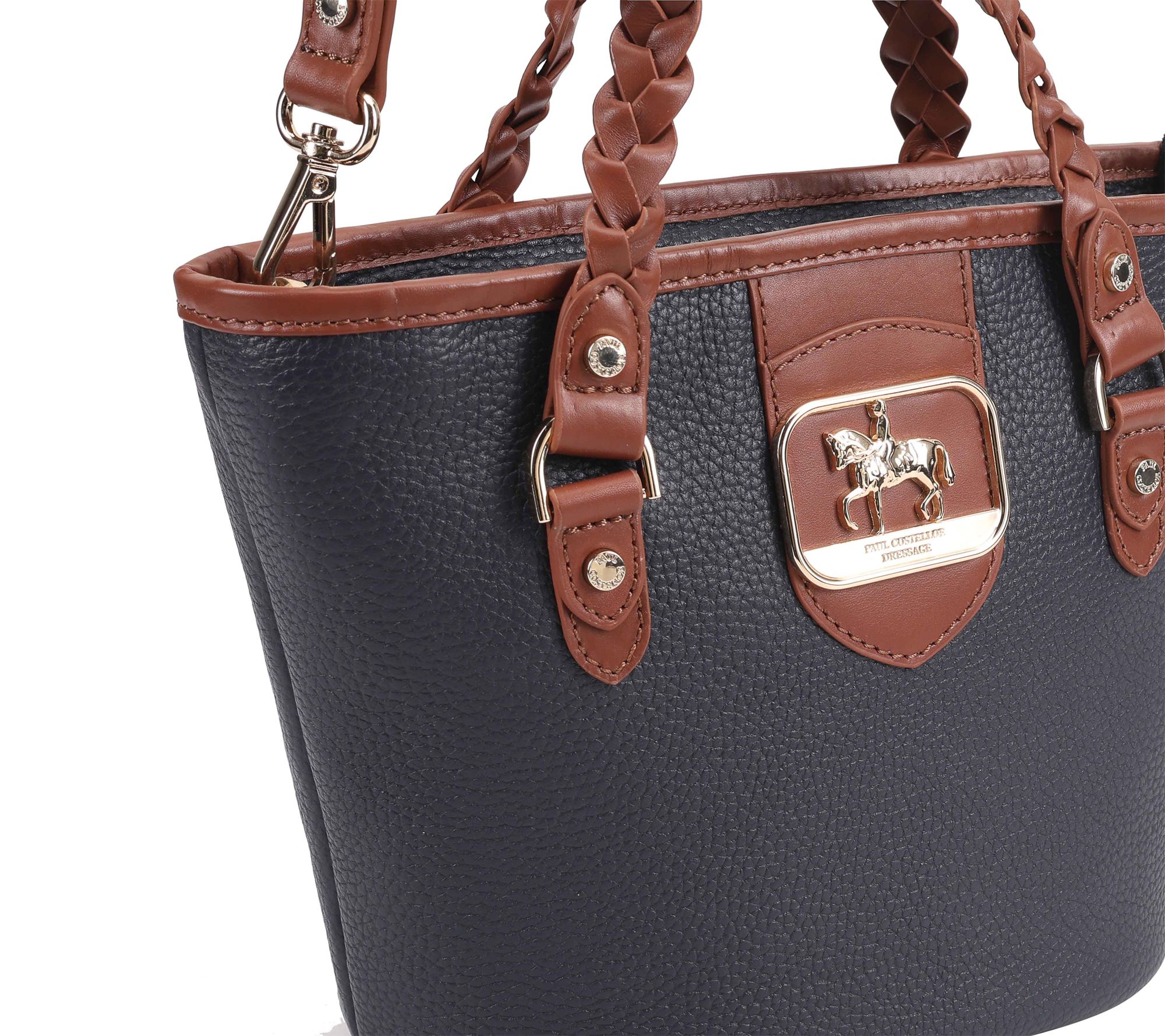 FOXEY レザー　バスケット Paul Costelloe Dressage Leather Gymkhana Bucket Bag with Strap