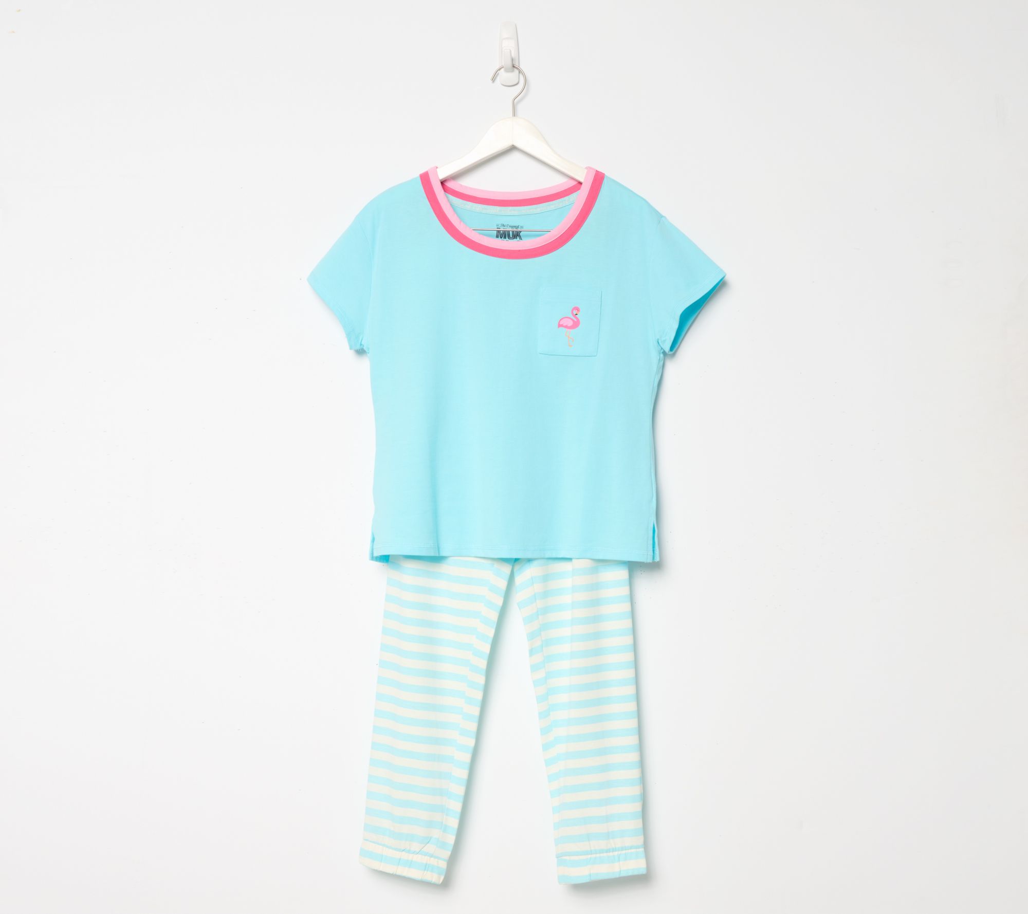 MUK LUKS Jersey Tee & Jogger Pajama Set