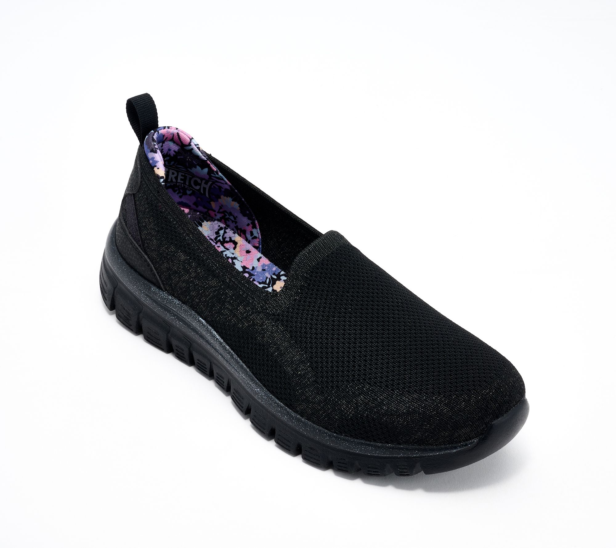 "As Is" Skechers Graceful Wash Vegan Knit Slip Ons