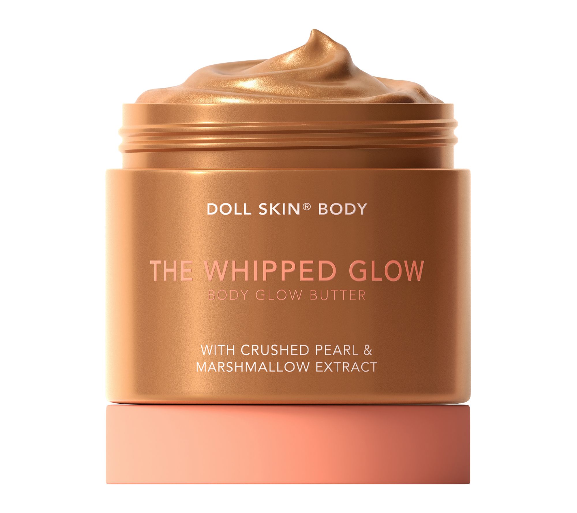  Doll 10 The Whi pped Glow Body Glow Butter wit h Crushed Pearl