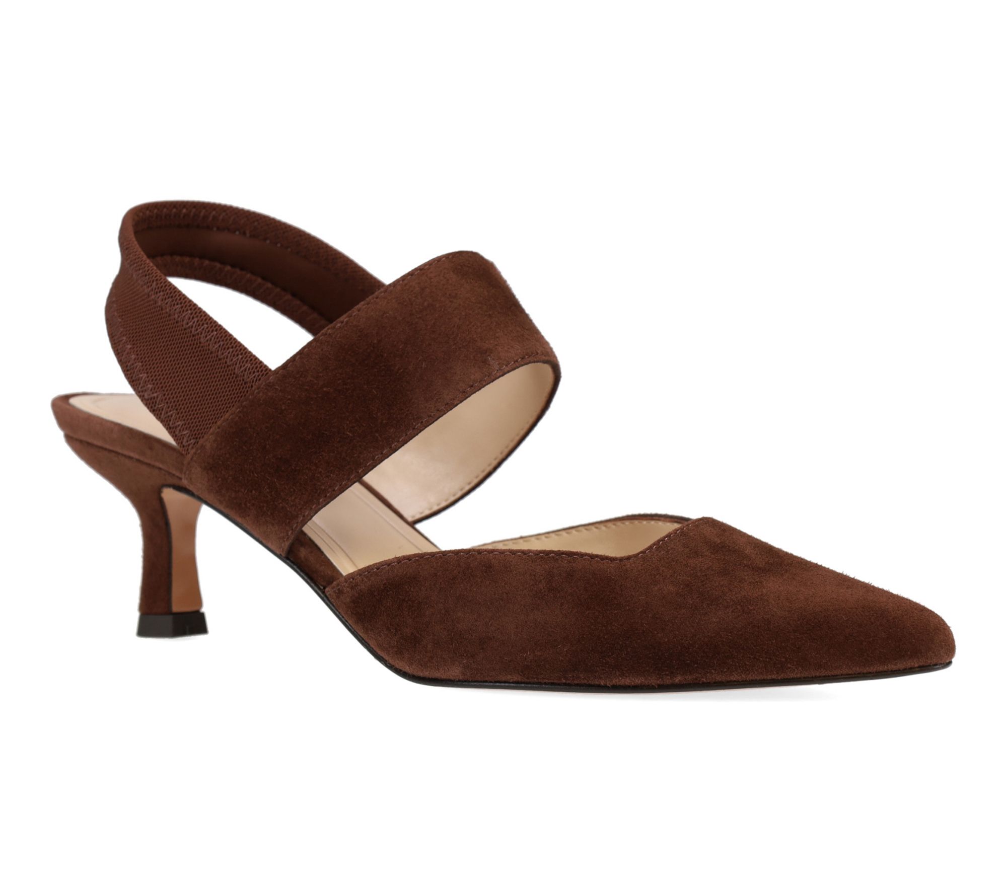 Pelle Moda Suede Pump - Kiam