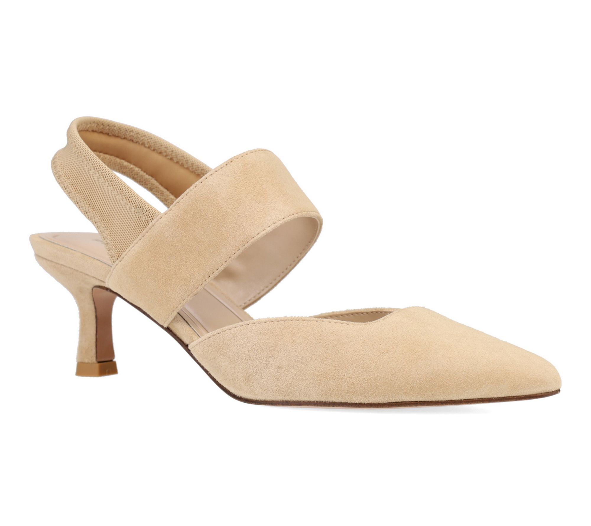 Pelle Moda Suede Pump - Kiam