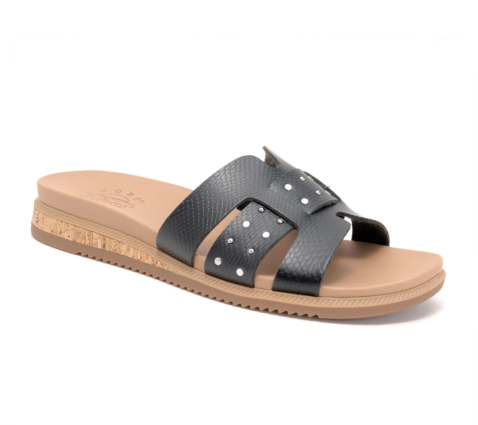"As Is" Skechers BOBS Desert Kiss Low Vegan Washable Slide Sandals