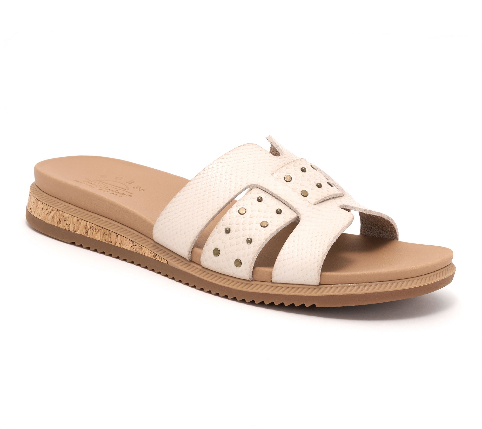 "As Is" Skechers BOBS Desert Kiss Low Vegan Washable Slide Sandals
