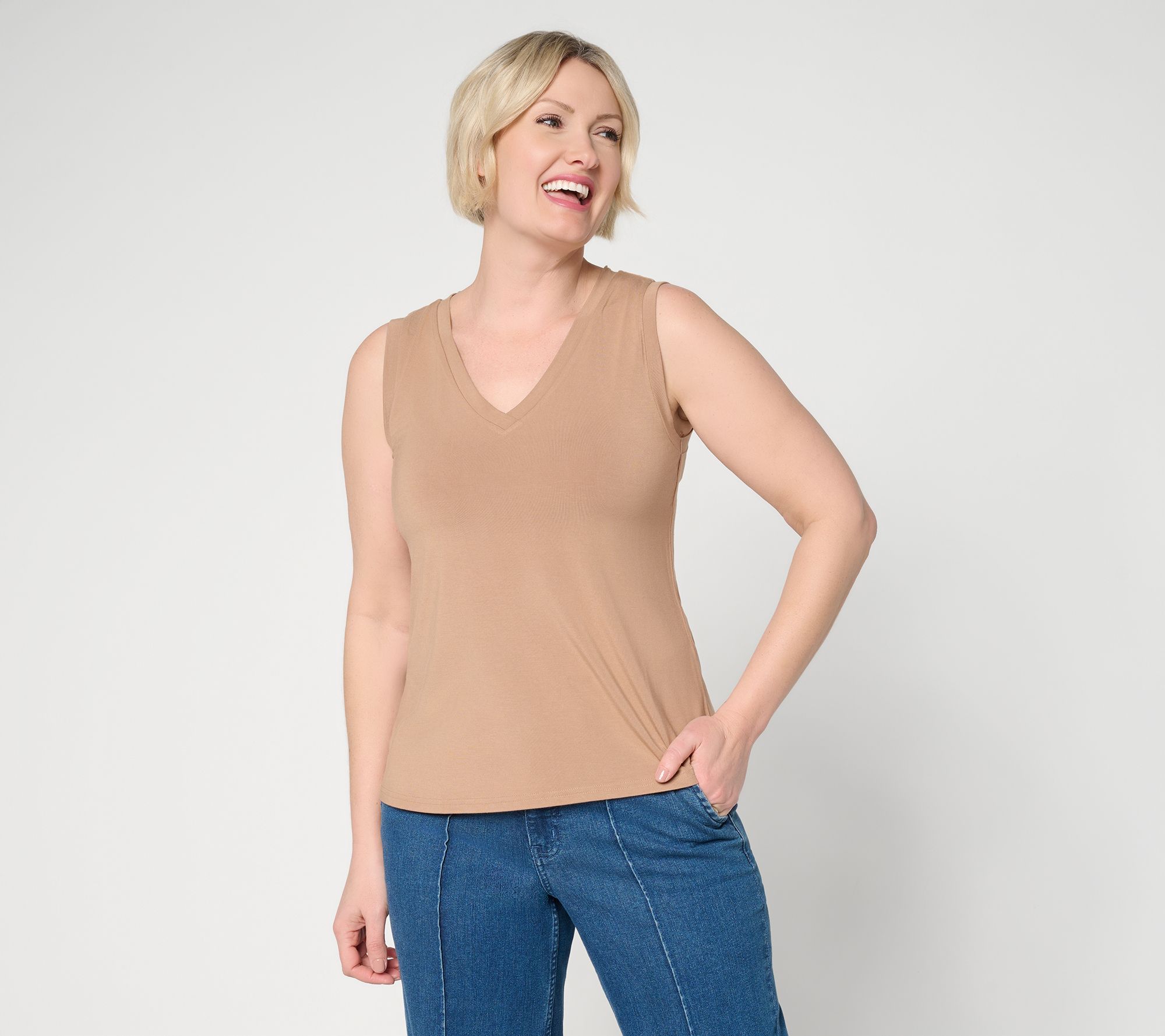"As Is" Me by Jennie Garth EcoVero Knit Tank Top