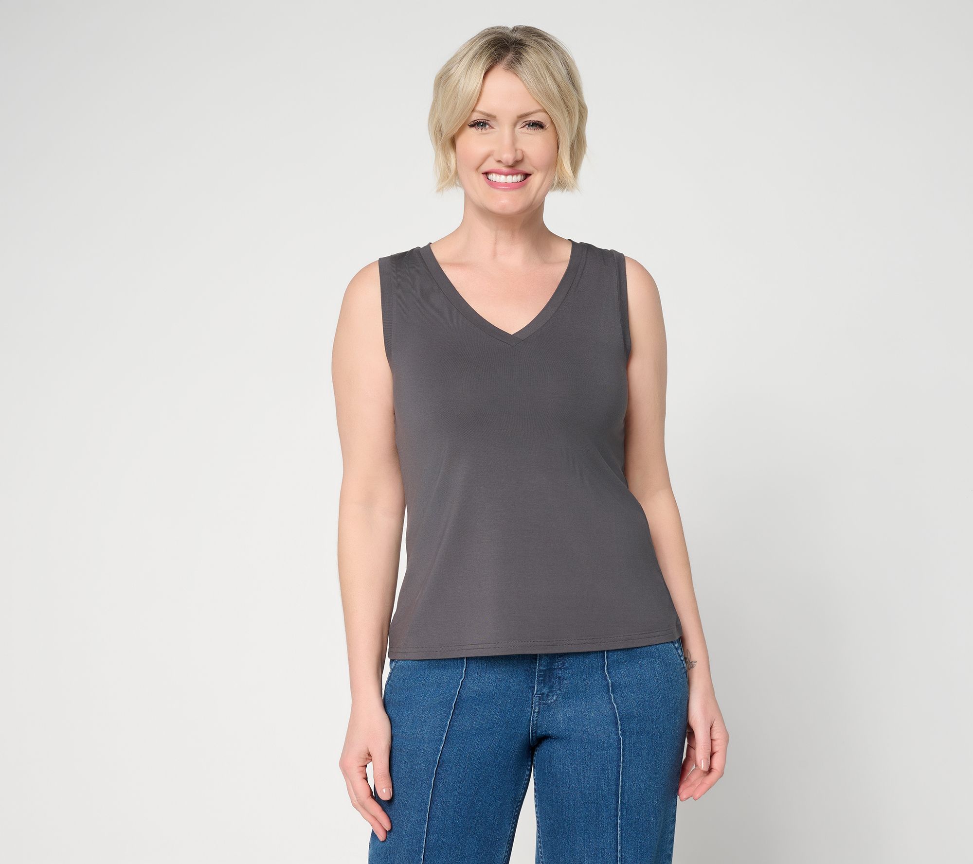 "As Is" Me by Jennie Garth EcoVero Knit Tank Top