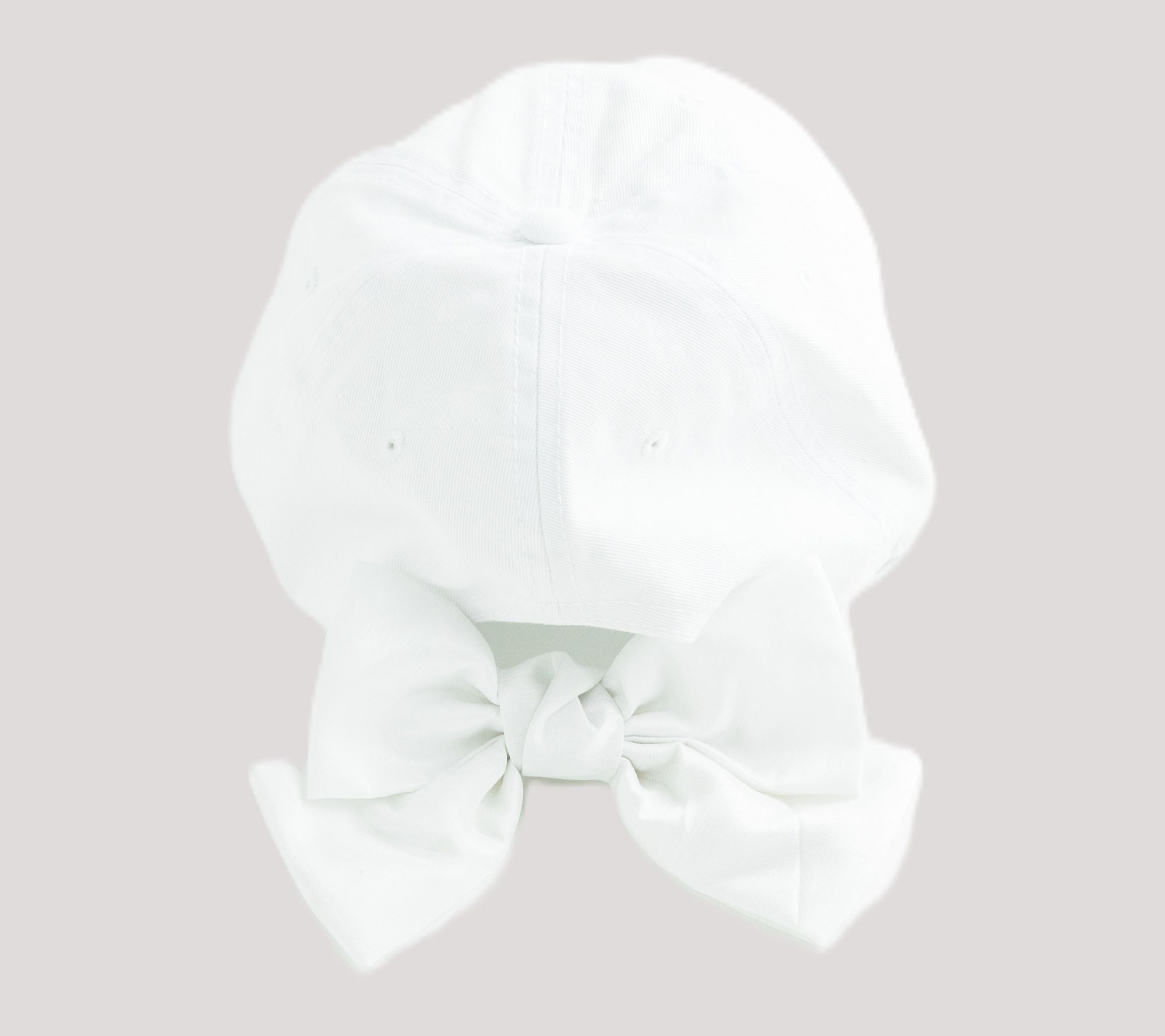  Violet and Brooks Cotton Dupioni Bow Cap